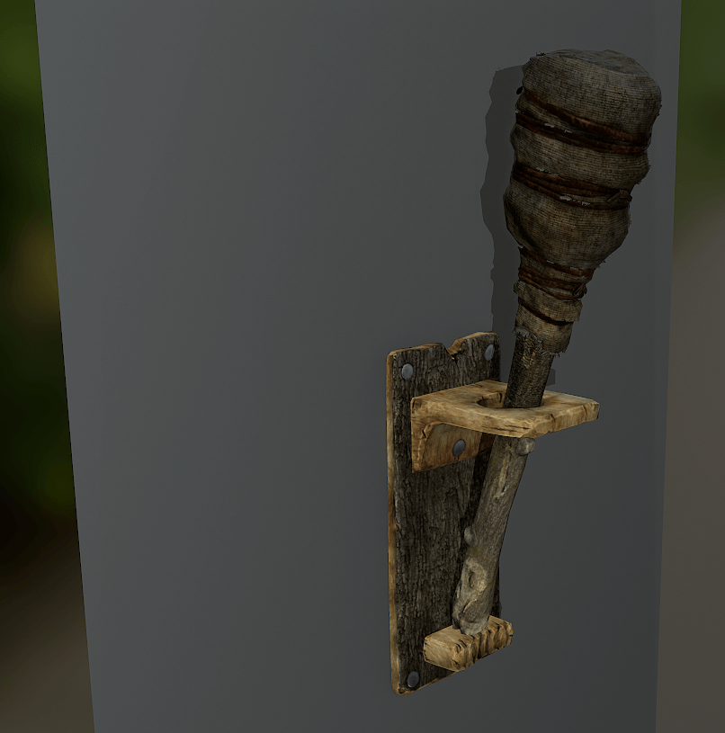 Medieval Torch Holder