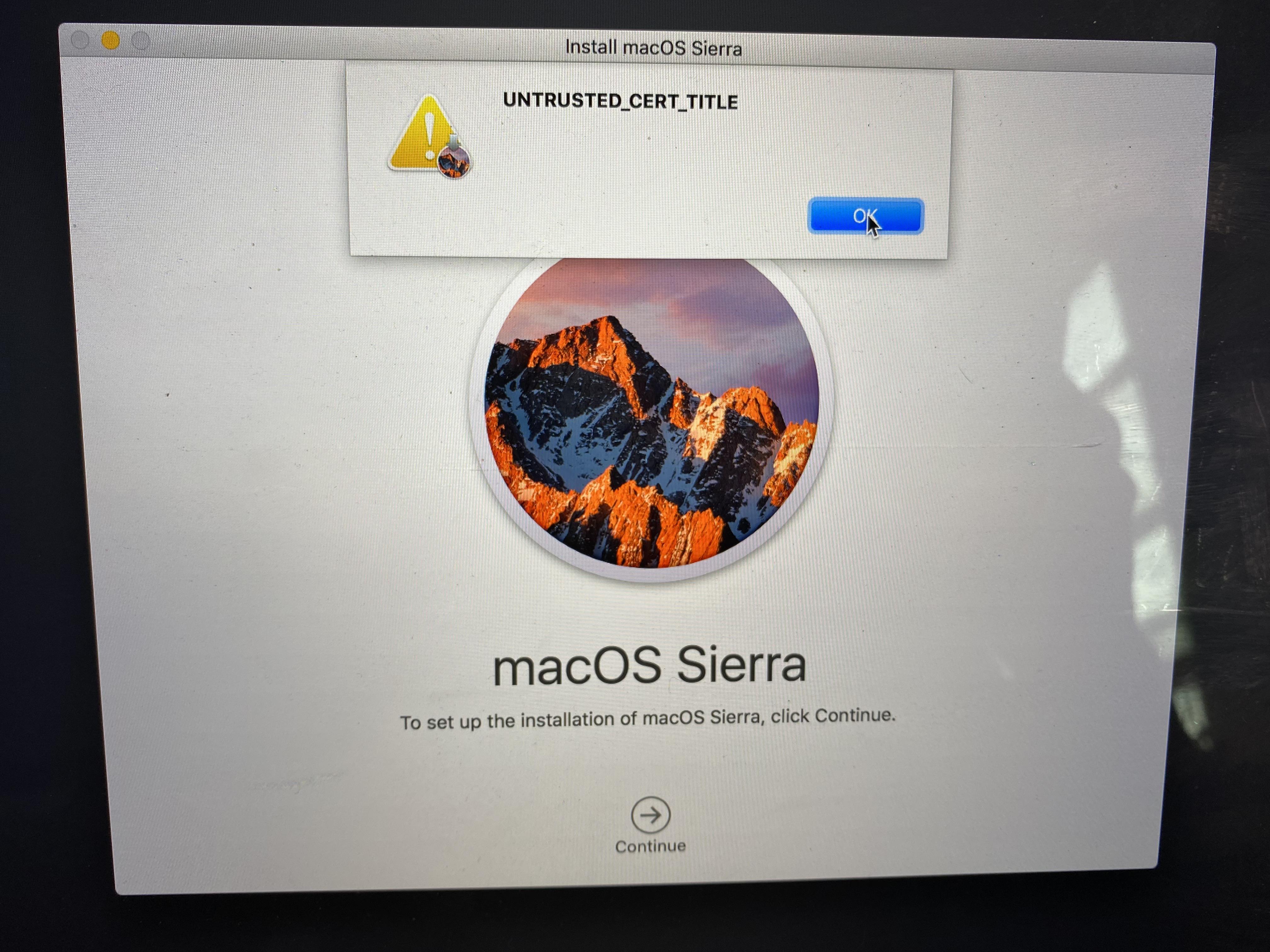 I formatted my macbook pro 2017. Now I can't install macOS. First it