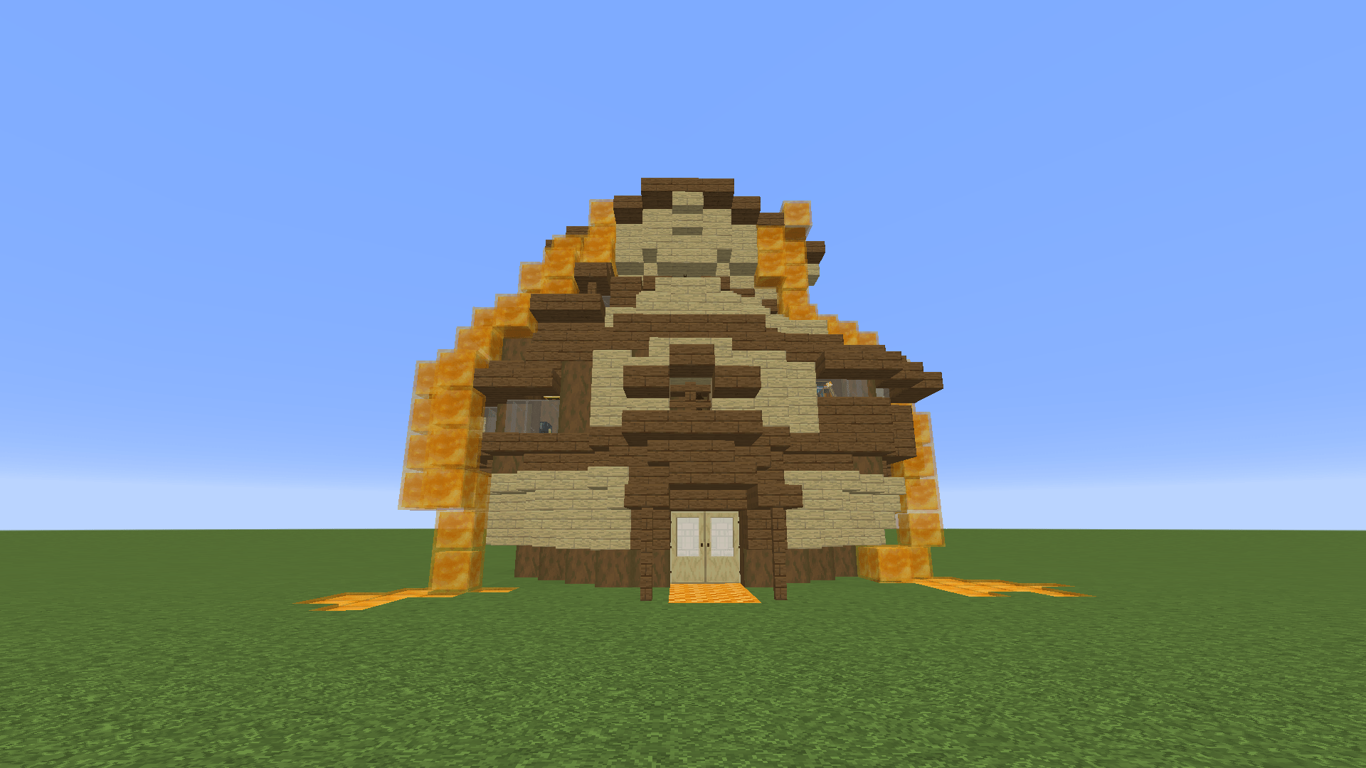 My honeypot house! r/Minecraft