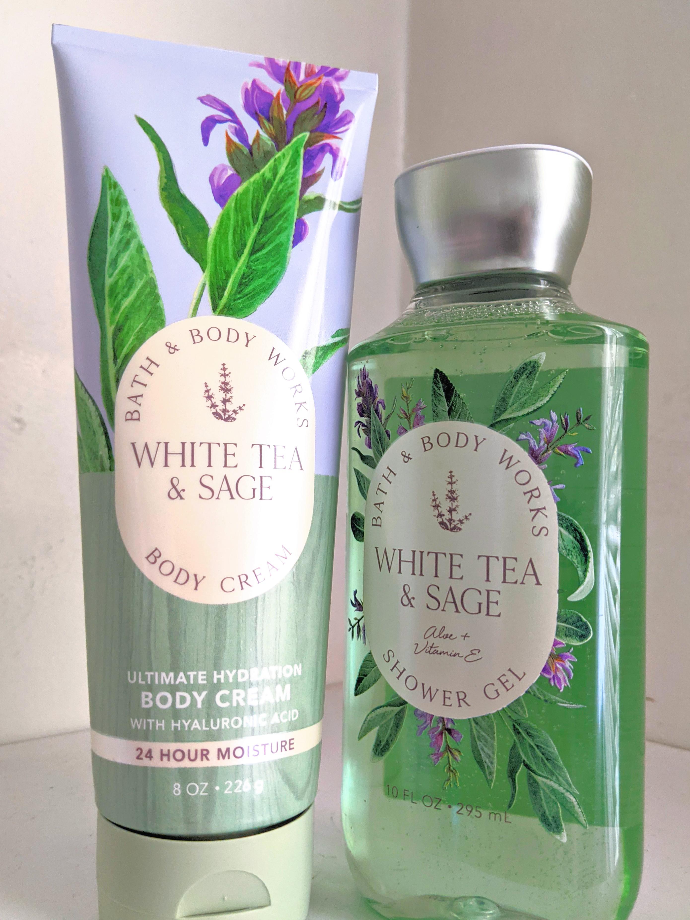 WHITE TEA & SAGE! r/bathandbodyworks