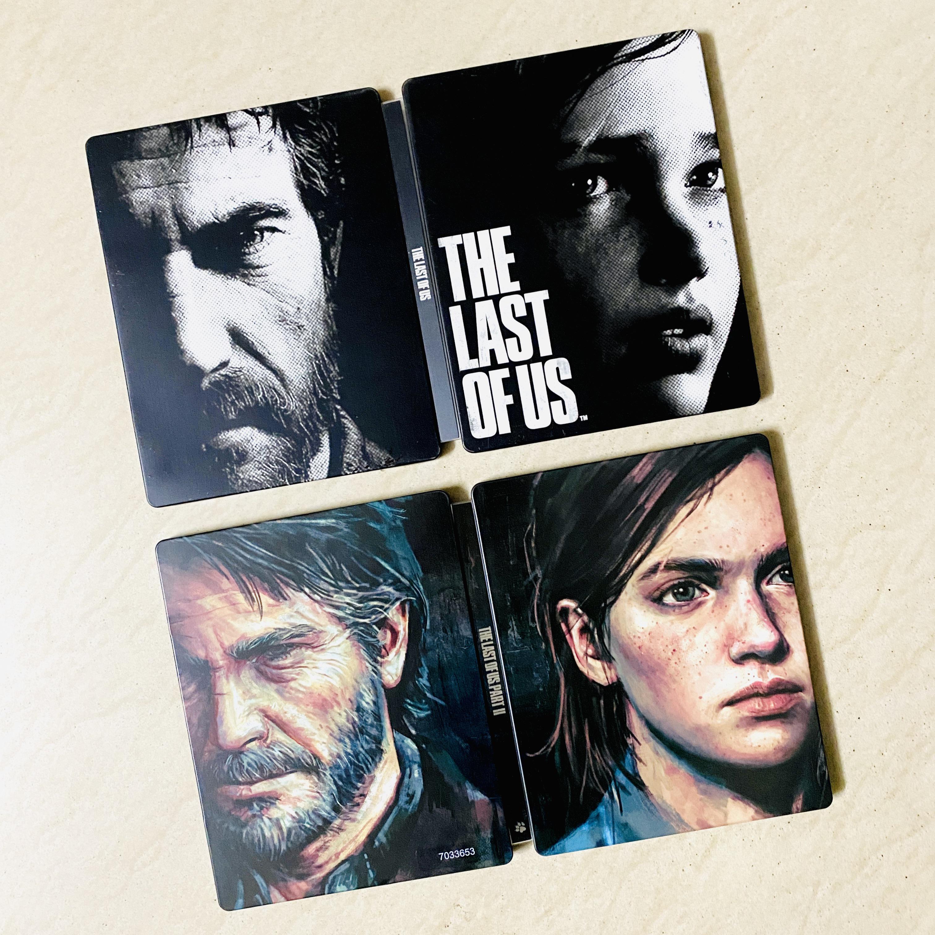 The Last of Us 1 and 2 r/Steelbooks