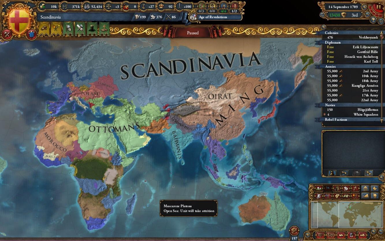 Sweden isn't overpowered... eu4
