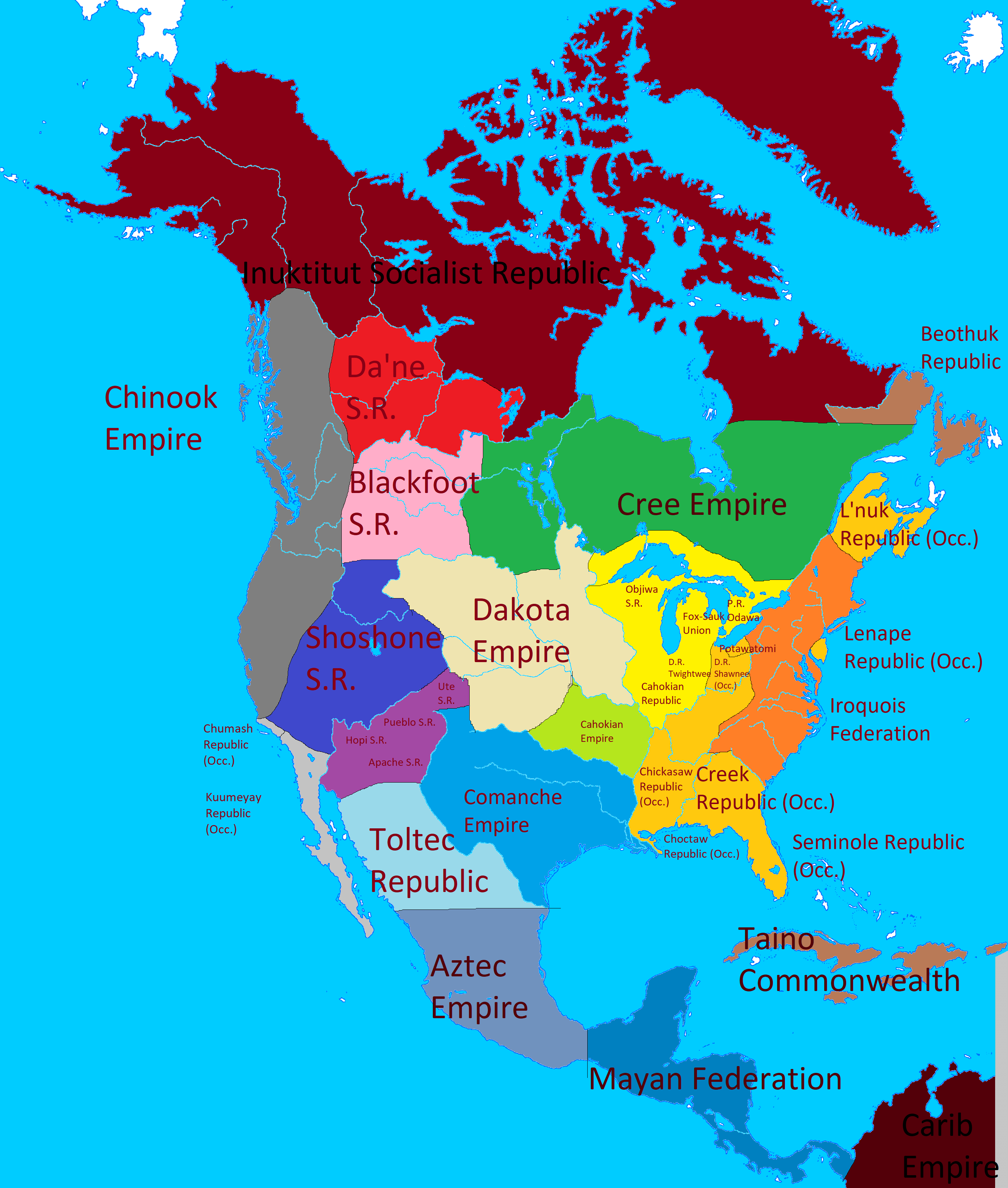 Revised Worlda Maps alternate history