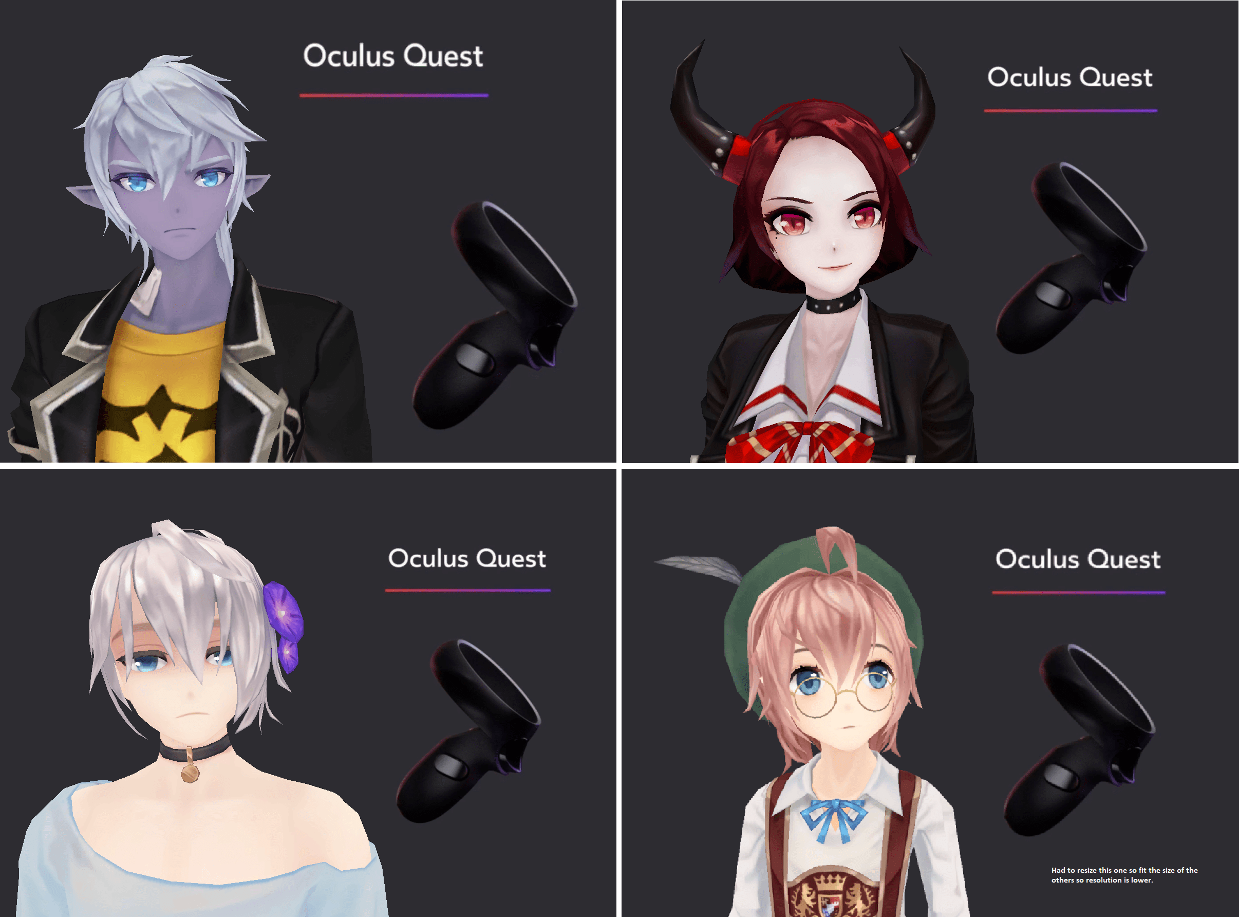 [Discussion] I'm so impressed by these avatars for VRchat on Oculus