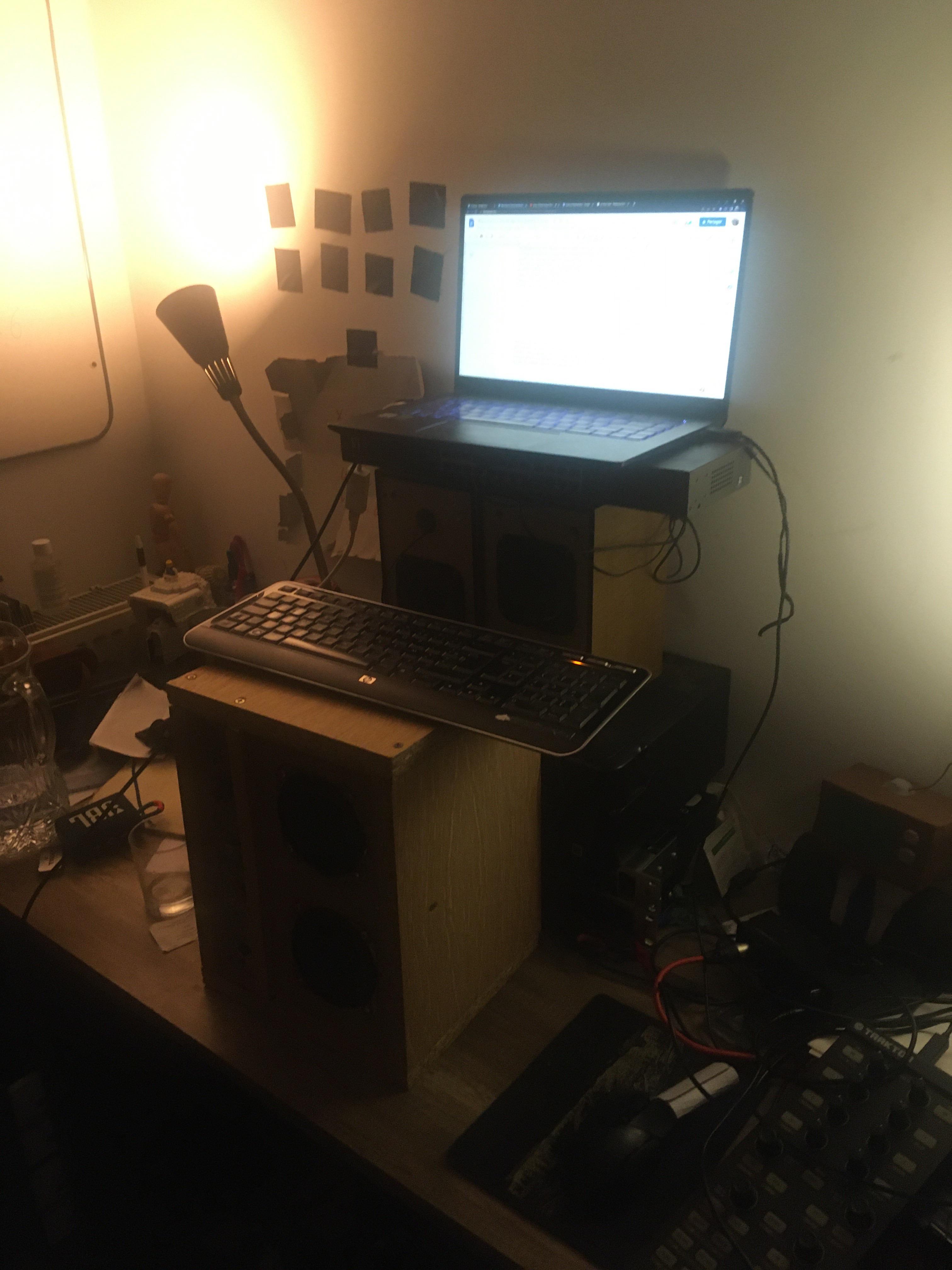 DIY up down desk r/pcsetup