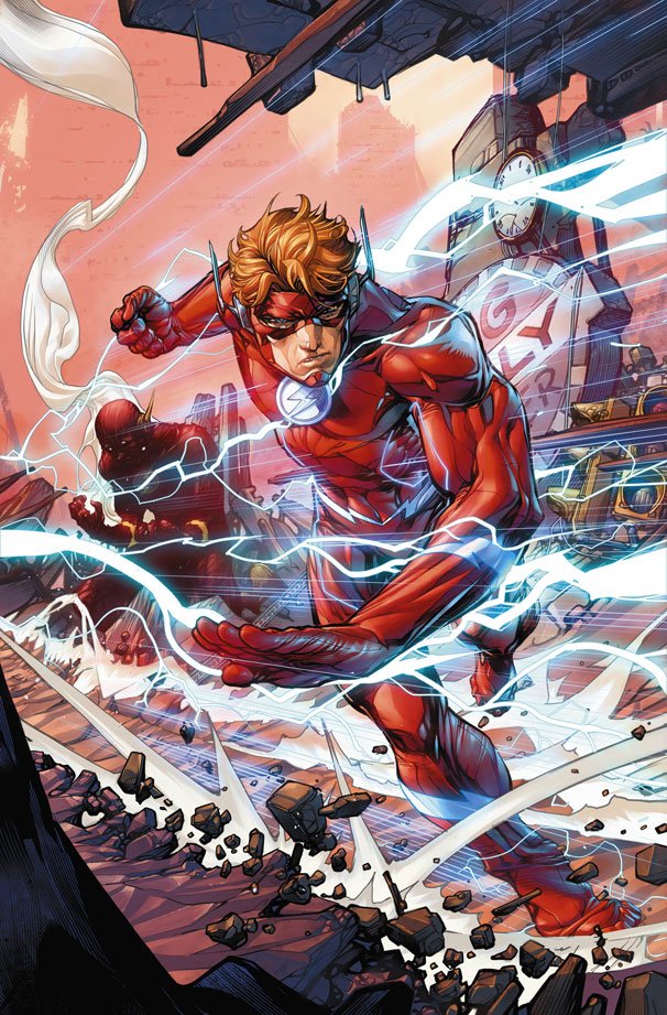 The Flash 41 variant cover art by Howard Porter