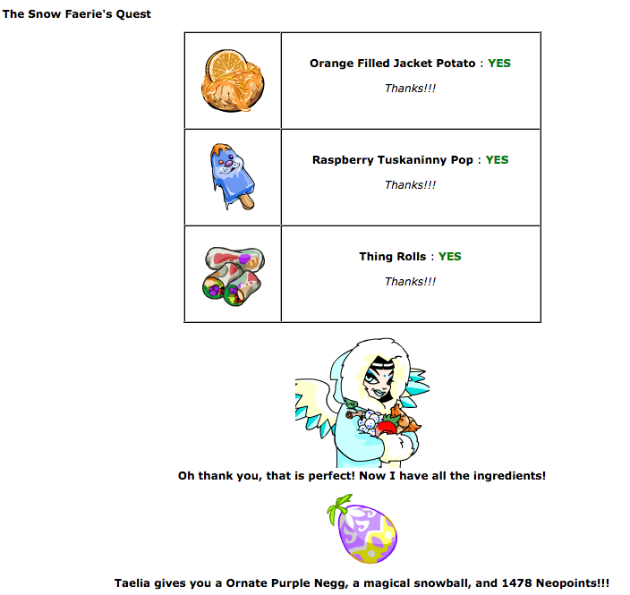 Why Did No One Tell Me How Awesome Snow Faerie Quests Are? r/neopets