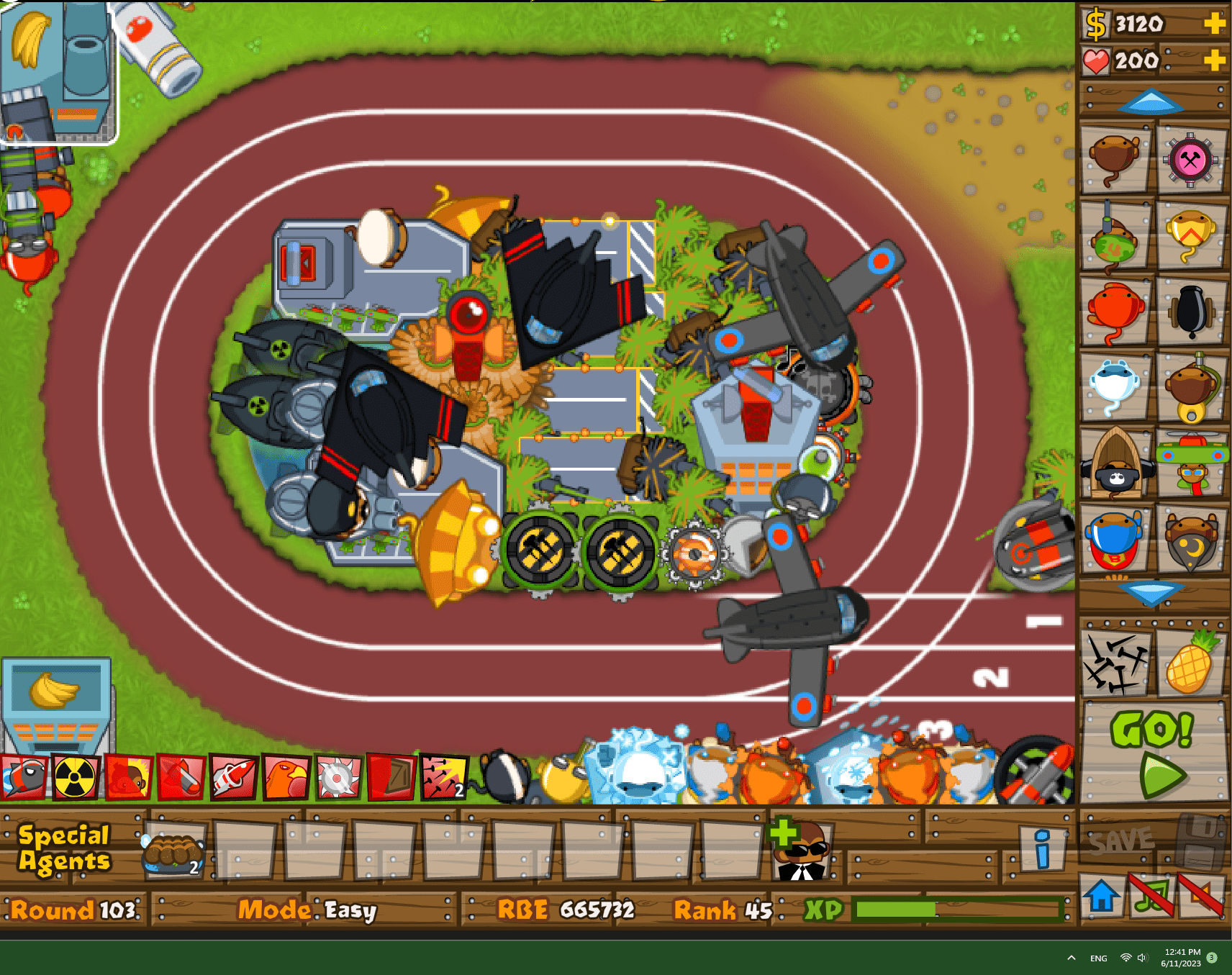 My best run so far r/BTD5