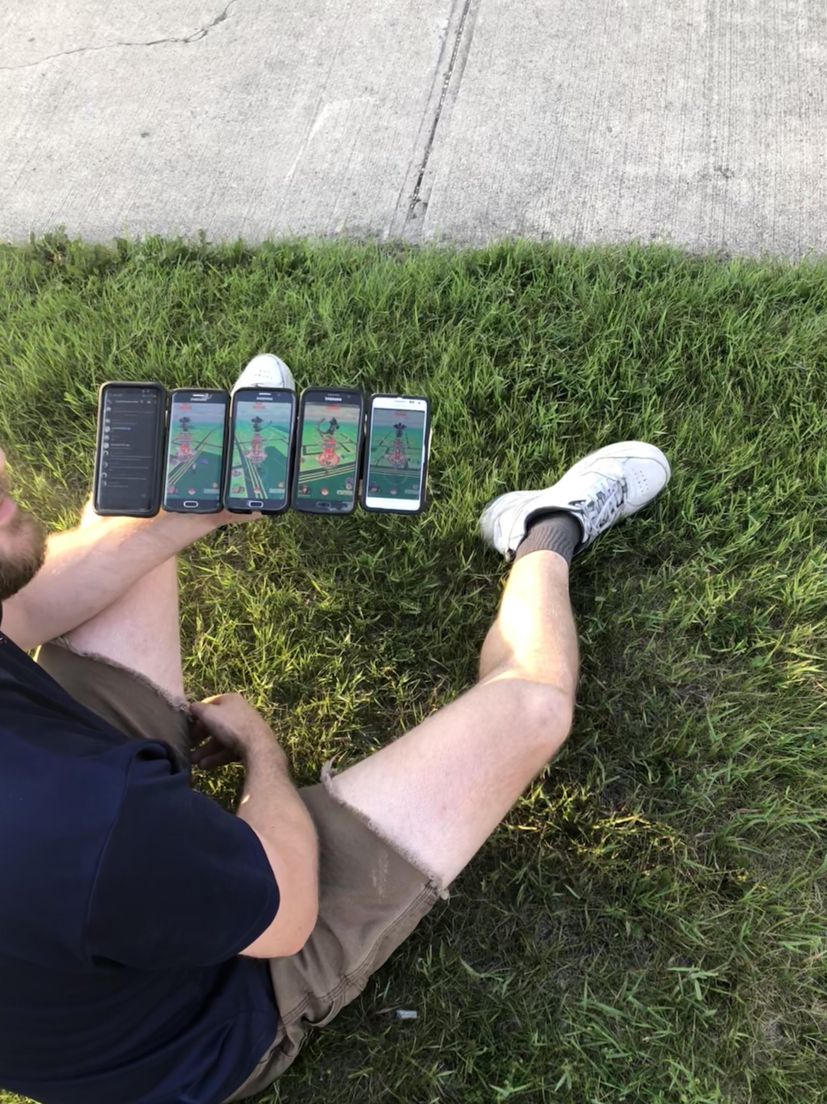 This guy pokego’s hard! pokemon