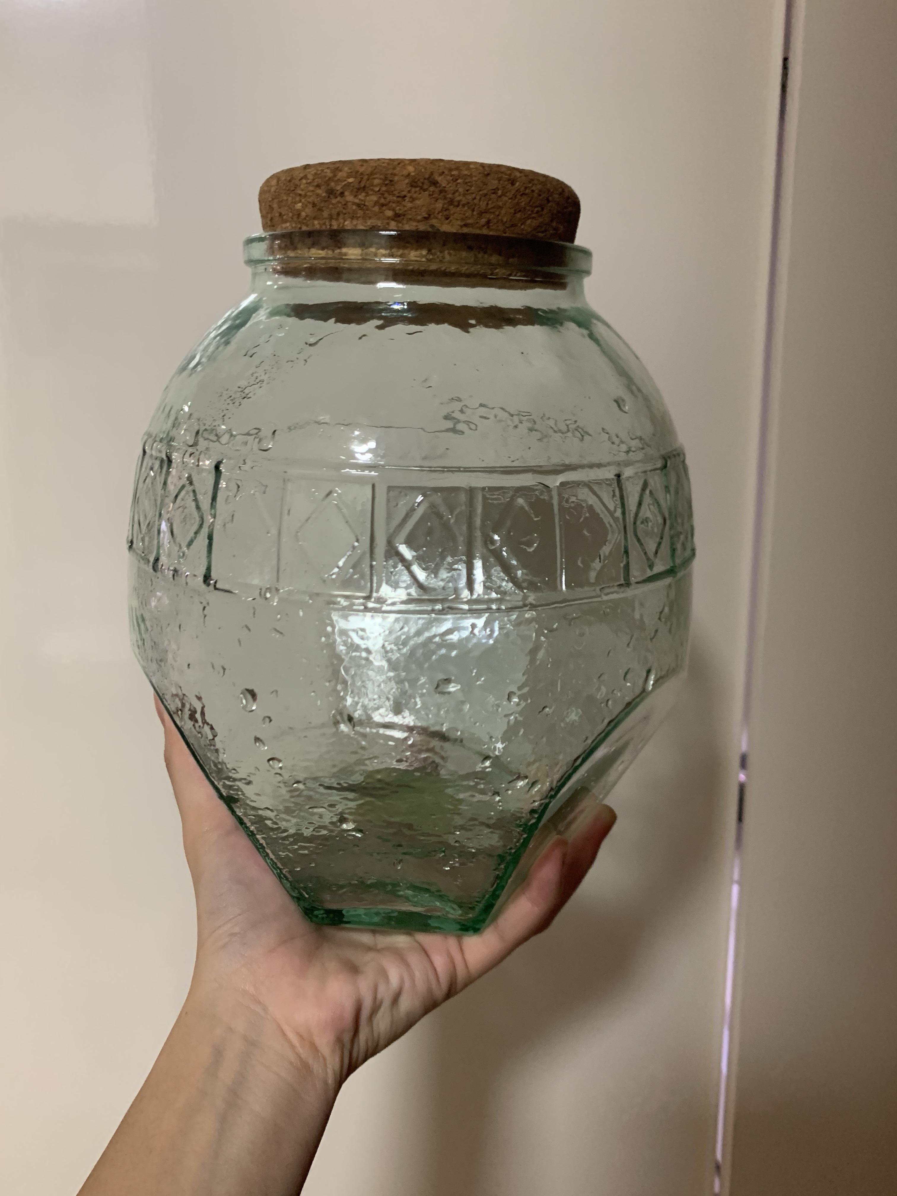 Help! Any ideas of what to do with this big glass jar? Stumbled upon it