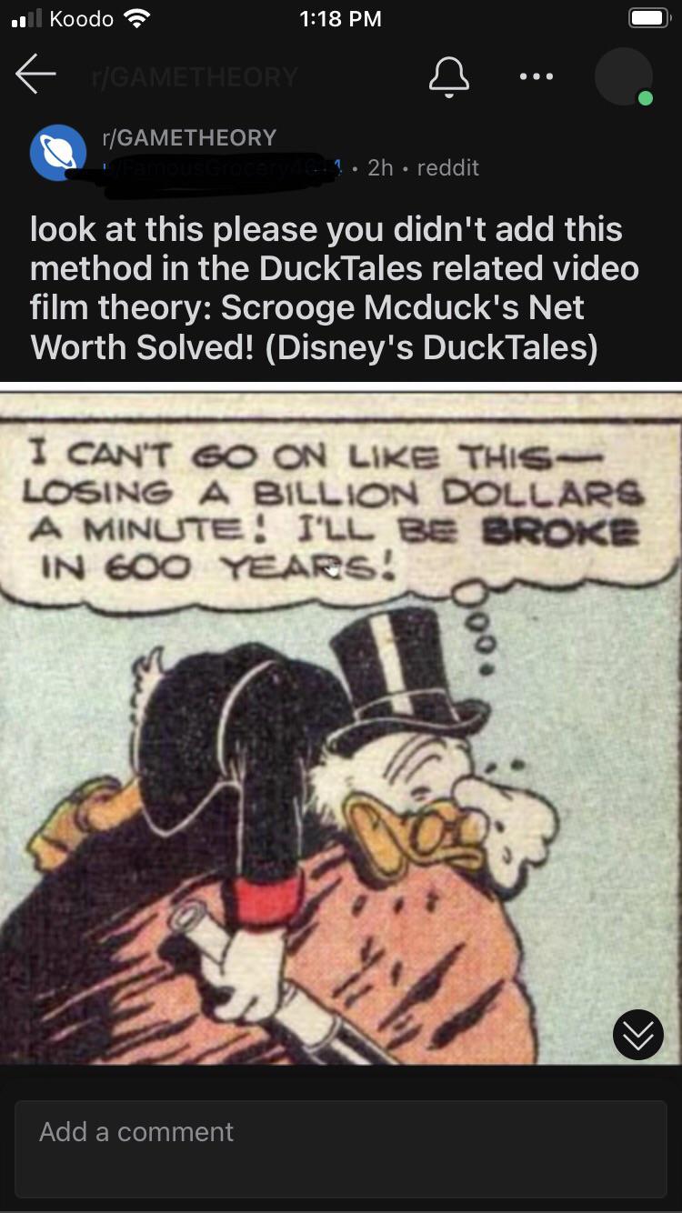 The sub is for the scientific “game” theory, not the YT channel r/lostredditors