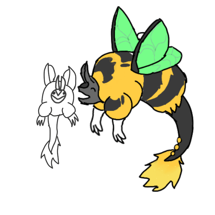 Busby! And how terrifying a front view Busby is.. I love this baby and