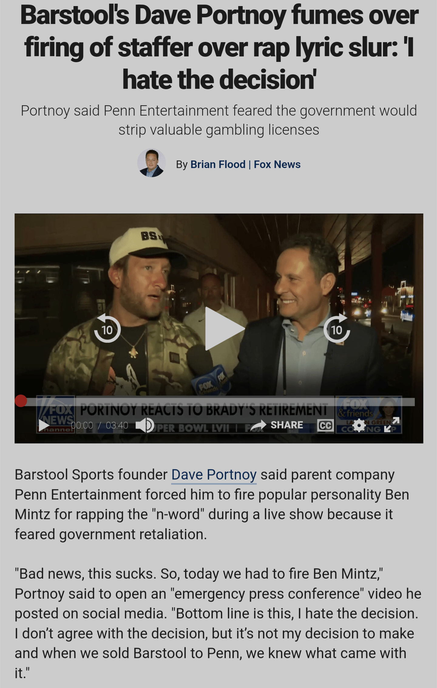 Rollercoaster of a week Mintzy ran 5 miles in under an hour, got fired