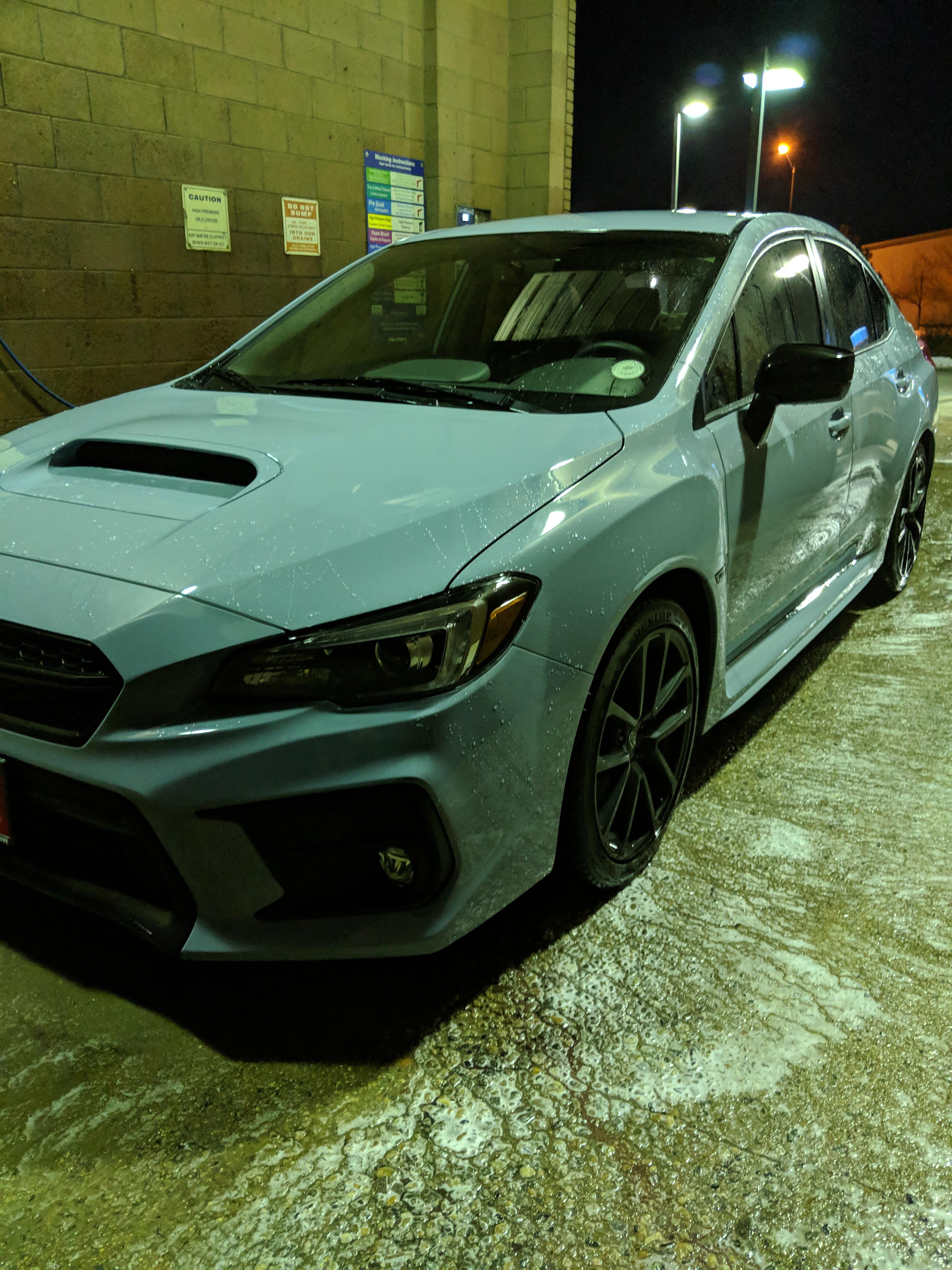Quick rinse after work😍 r/WRX