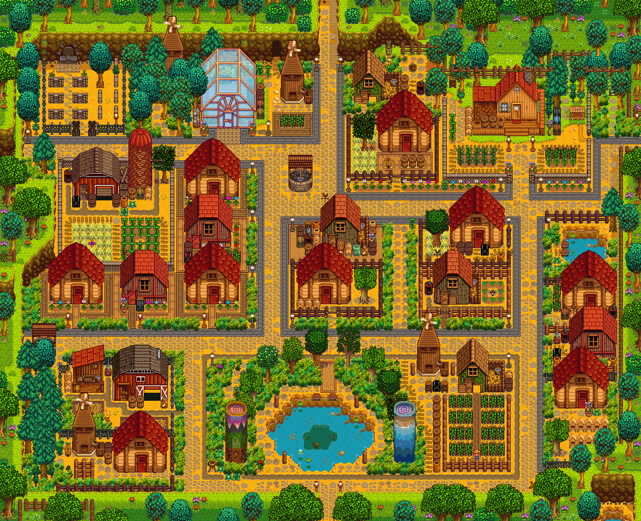 I turned my farm into a cozy little village. wine... the true