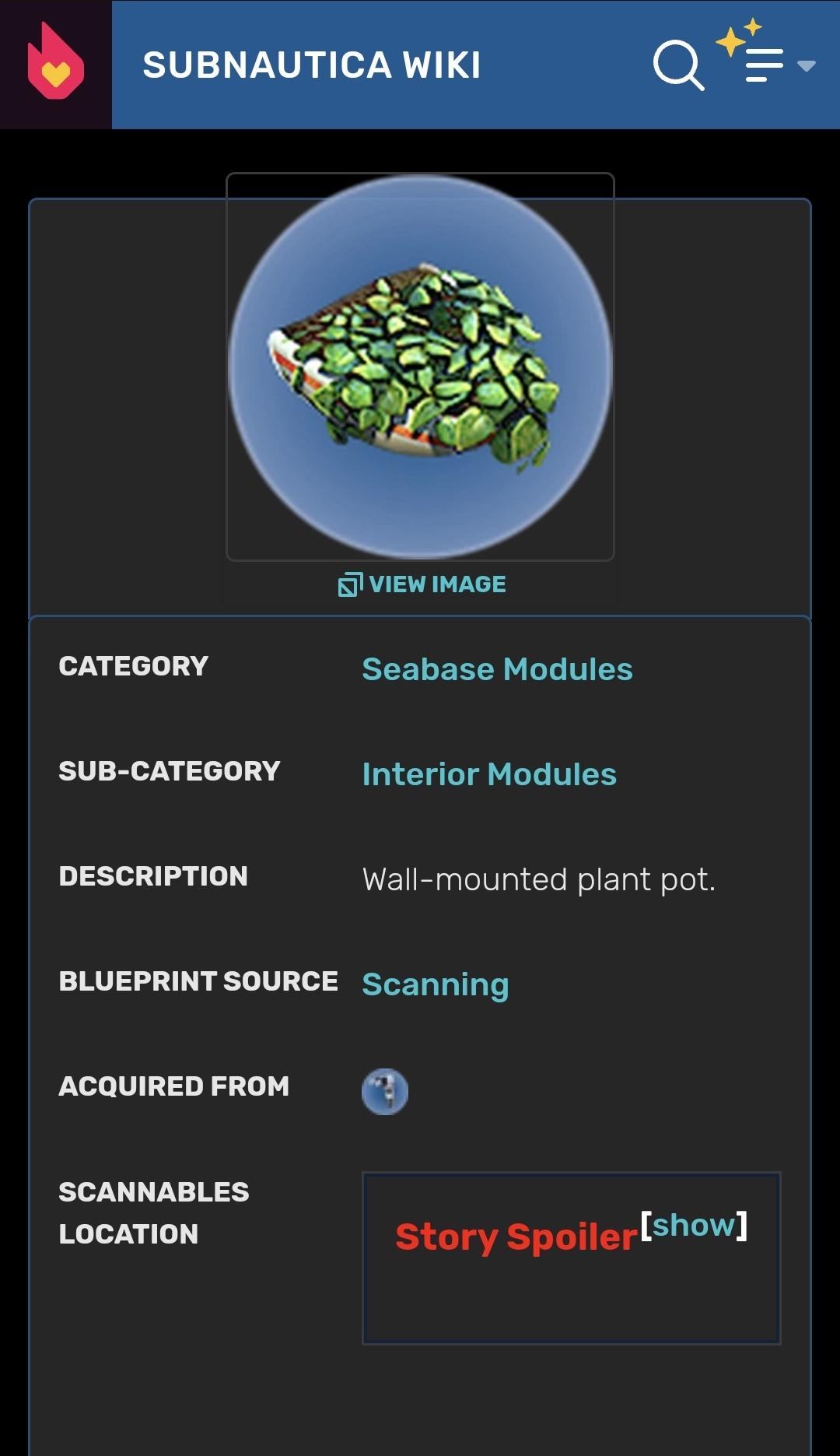 Plant shelf r/Subnautica_Below_Zero