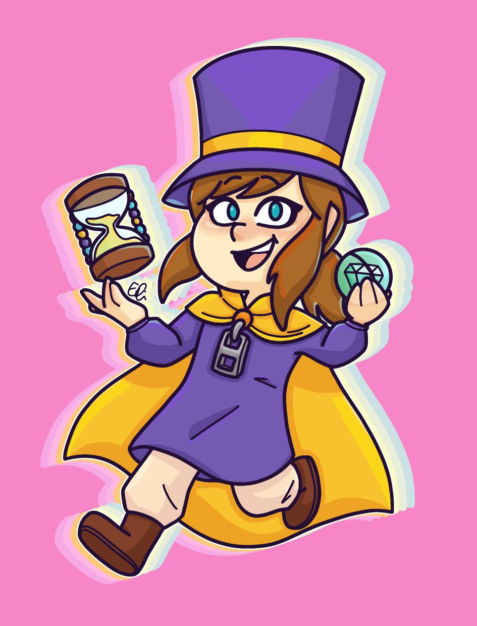Hat Kid Fanart r/AHatInTime