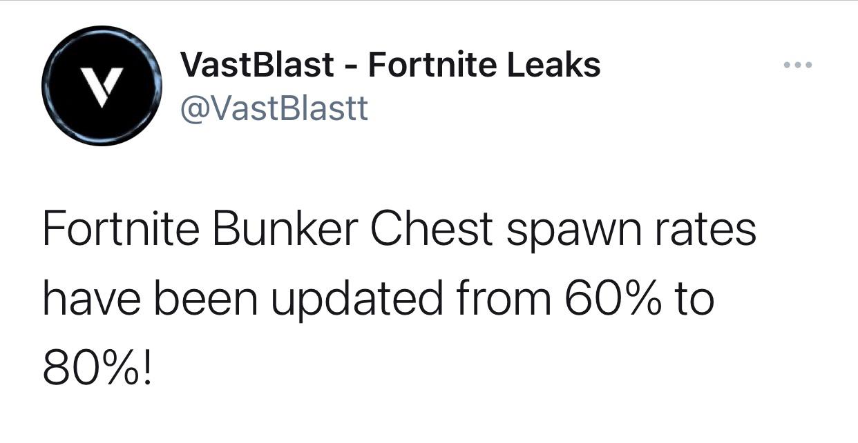 Bunker chests
