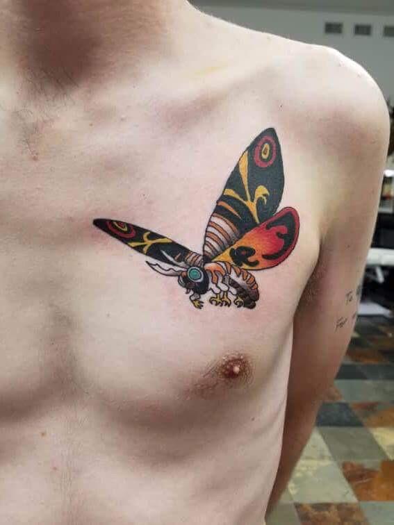 Mothra tattoo GODZILLA