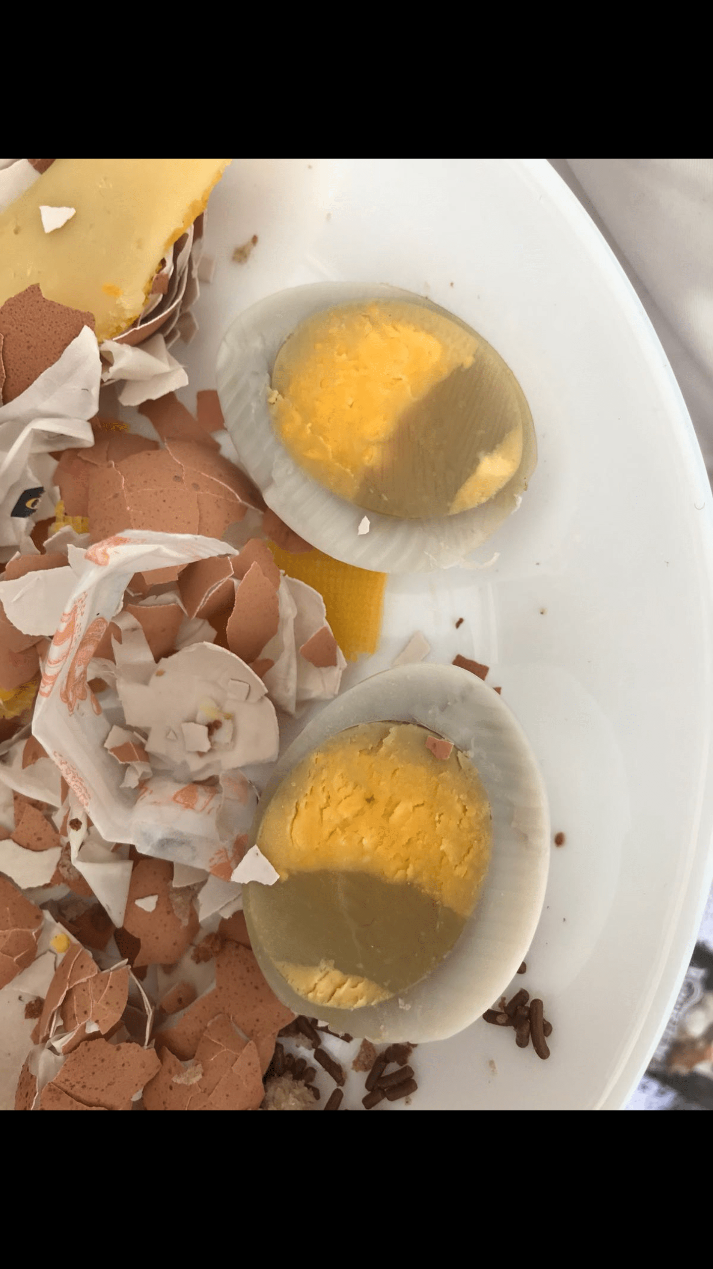 Anyone who knows whats up with this egg?? WeirdEggs