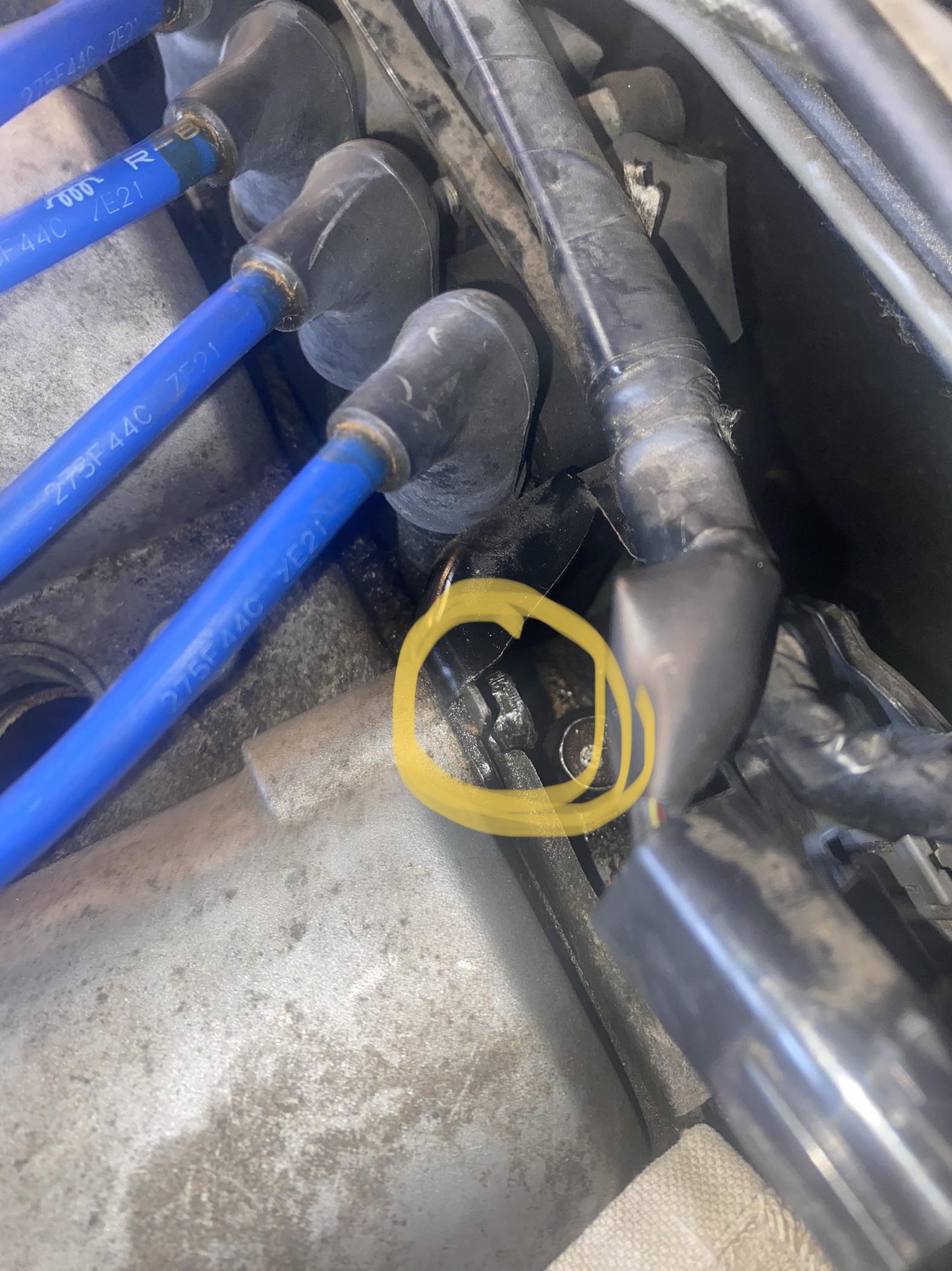 Stripped bolt in the back of valve cover , 1994 Miata. How do you