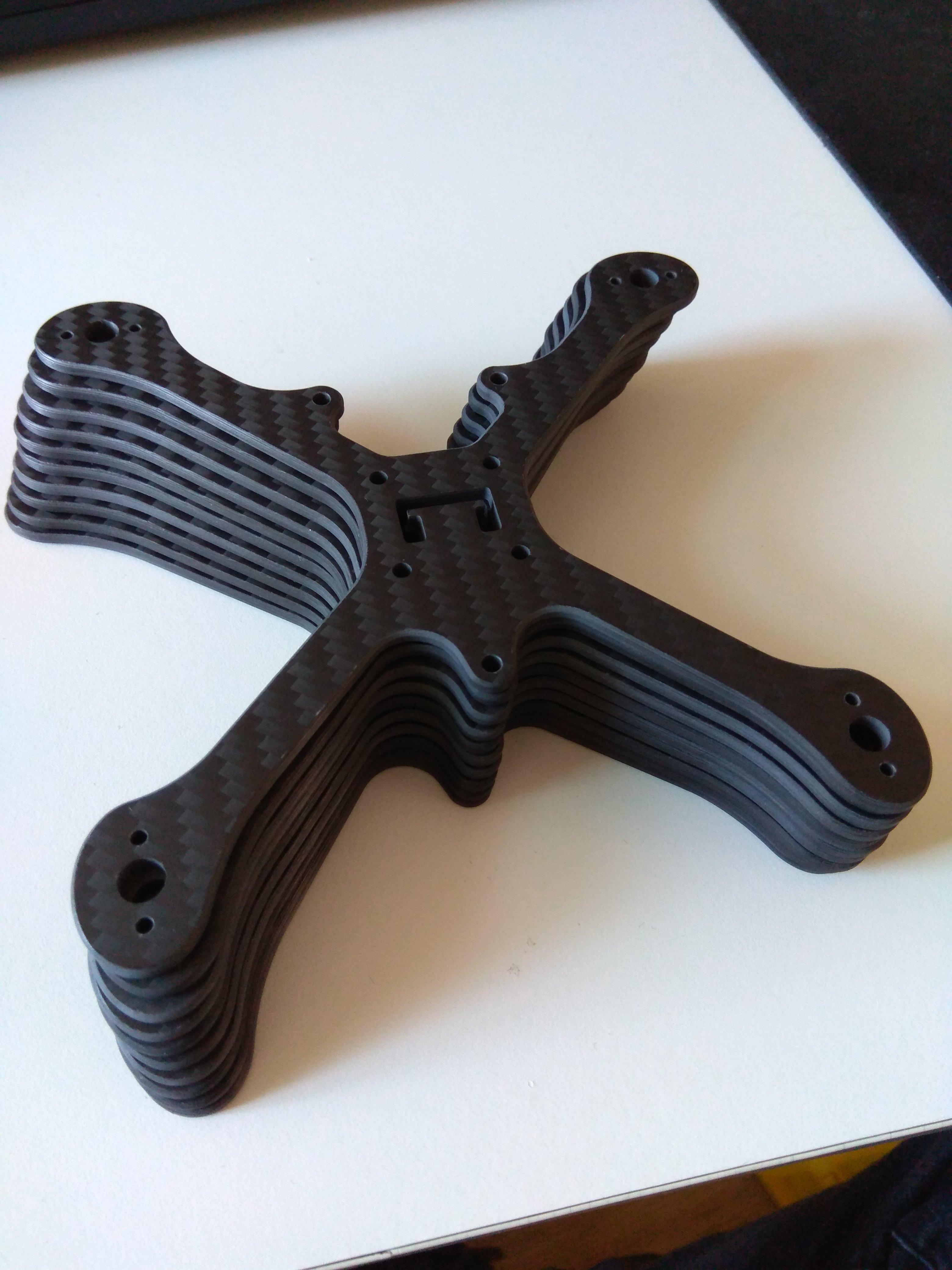 30mm of stacked Carbon Fiber goodness r/Multicopter