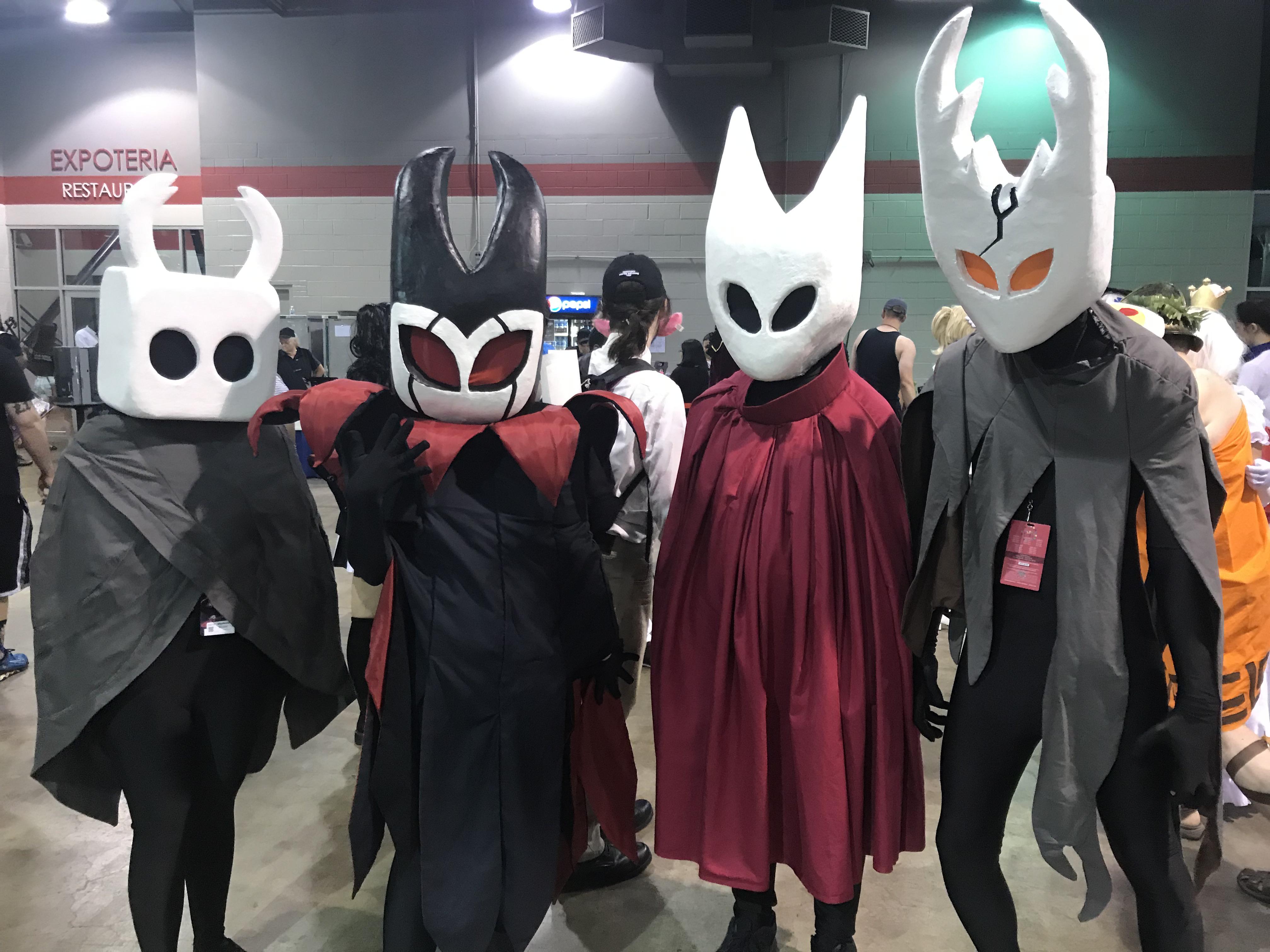 Saw this amazing Cosplay at Anime Midwest! HollowKnight