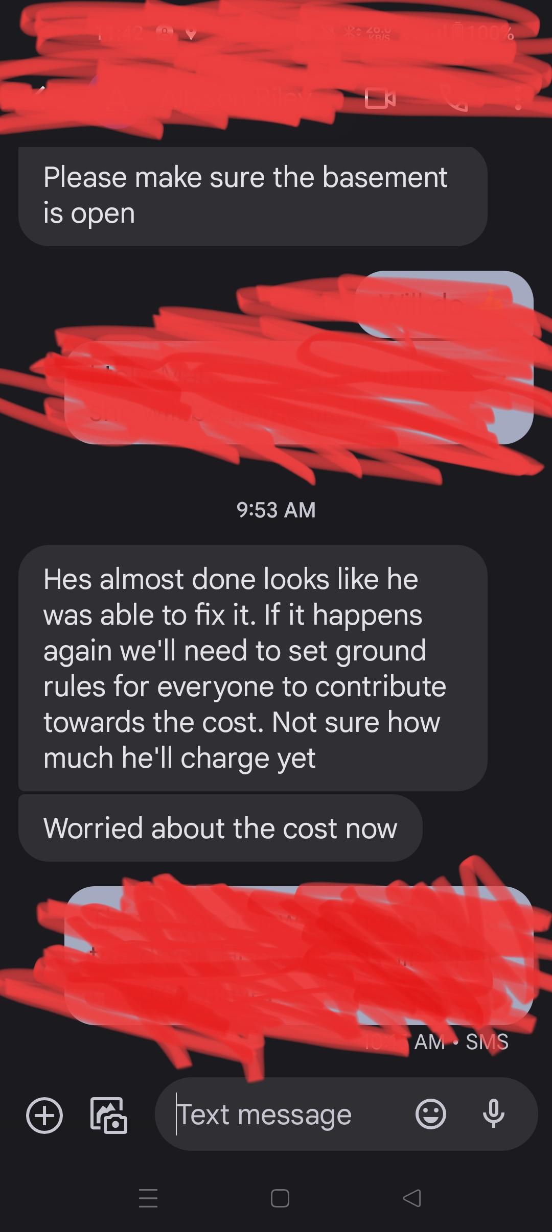 MNUS Landlord upset it costed 250 to fix dryer. Now she wants her