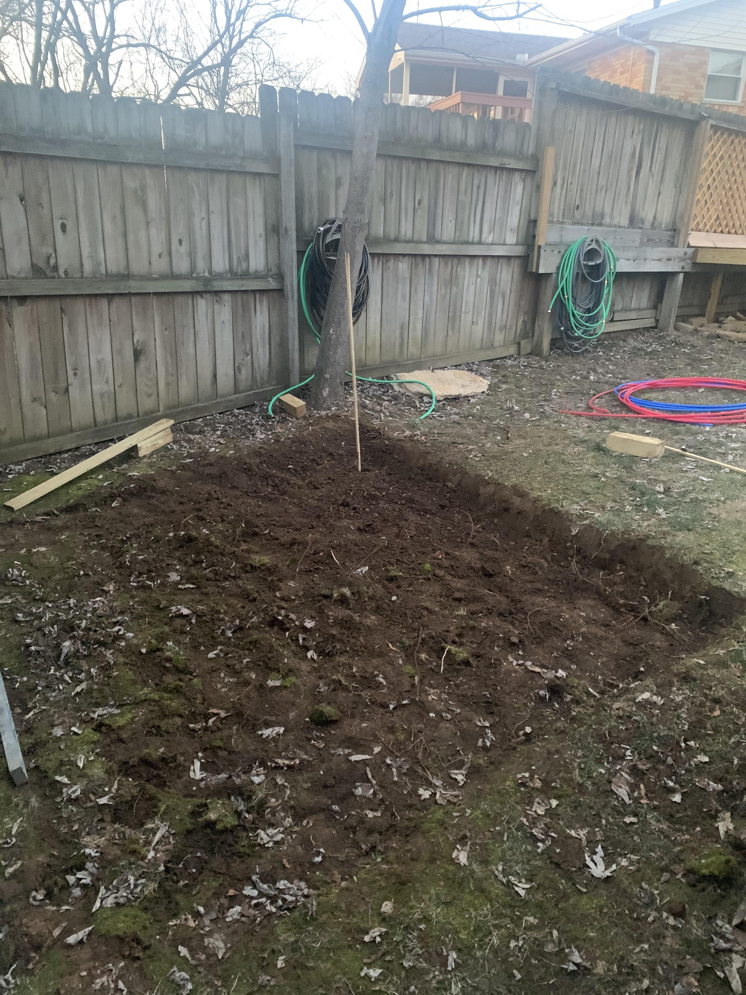 Progress pictures (began early December) Sauna