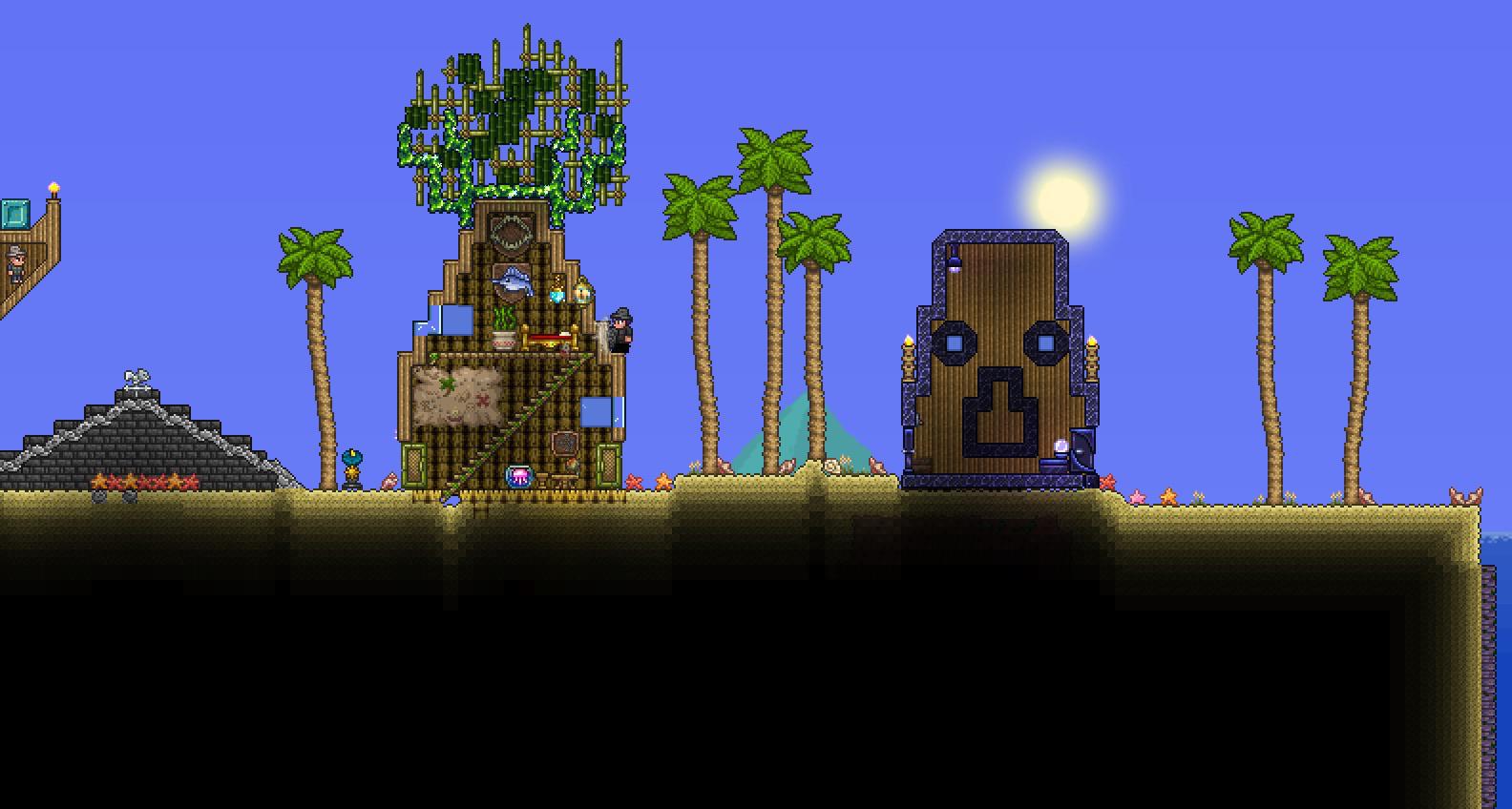 Spongebob themed houses! r/Terraria