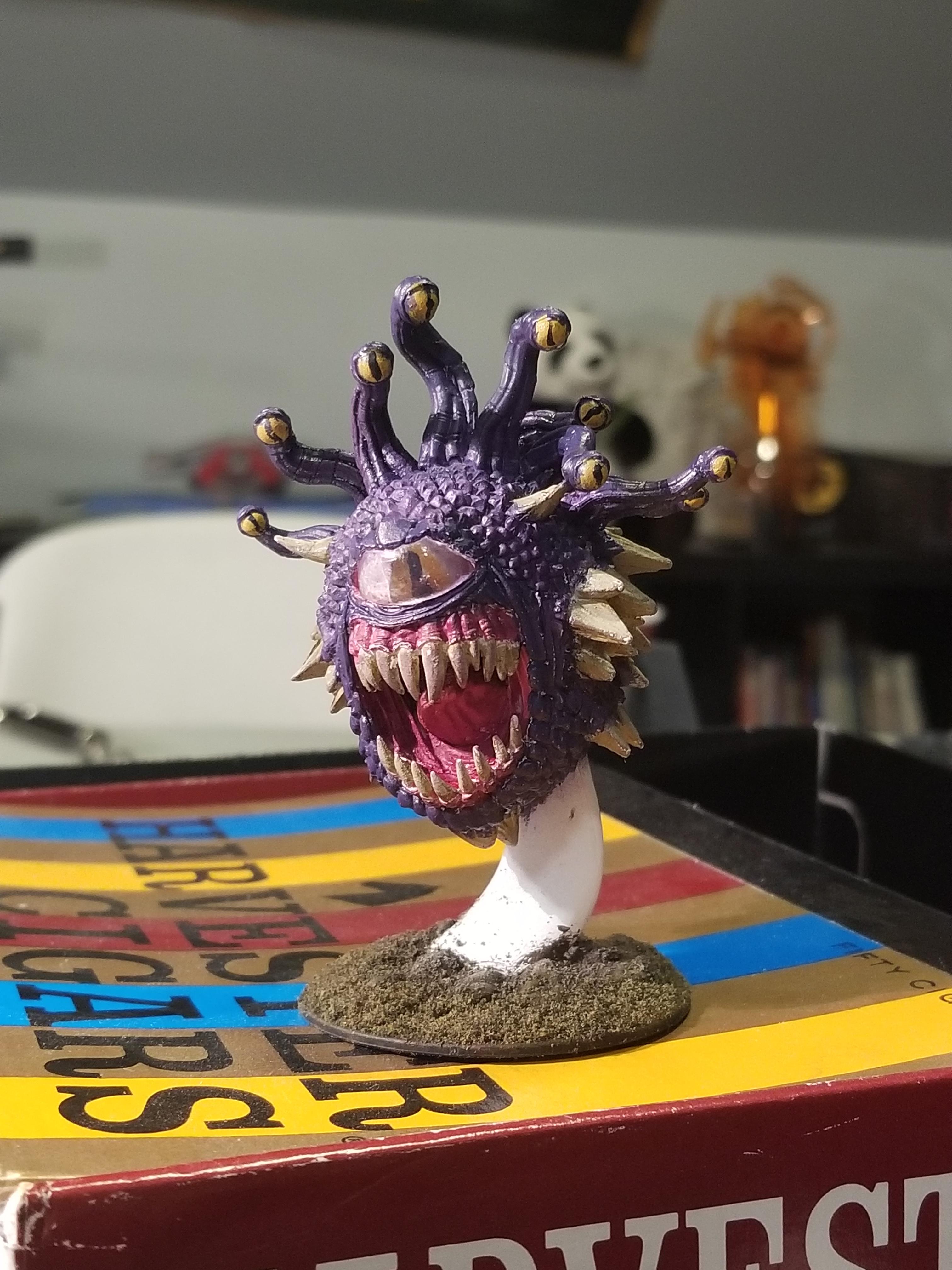 Painted the new Beholder from Nolzur's Marvelous Miniatures. C&C