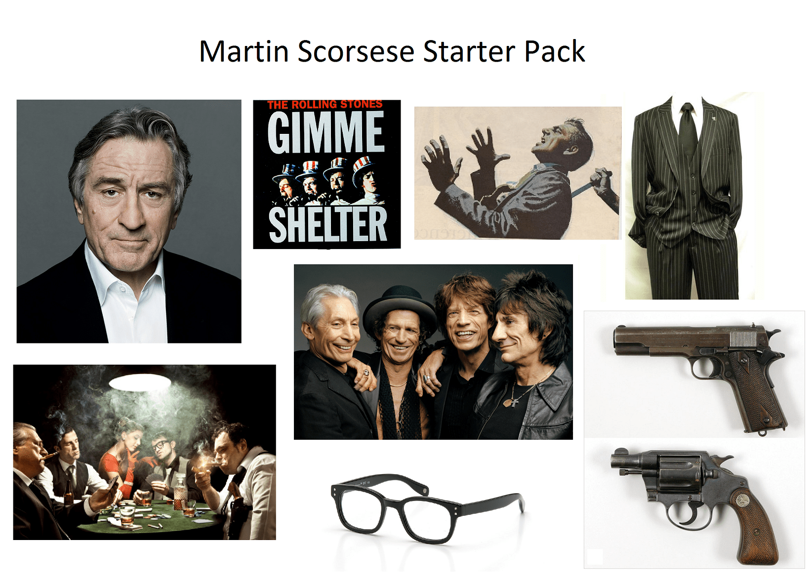 Martin Scorsese Starter Pack r/starterpacks