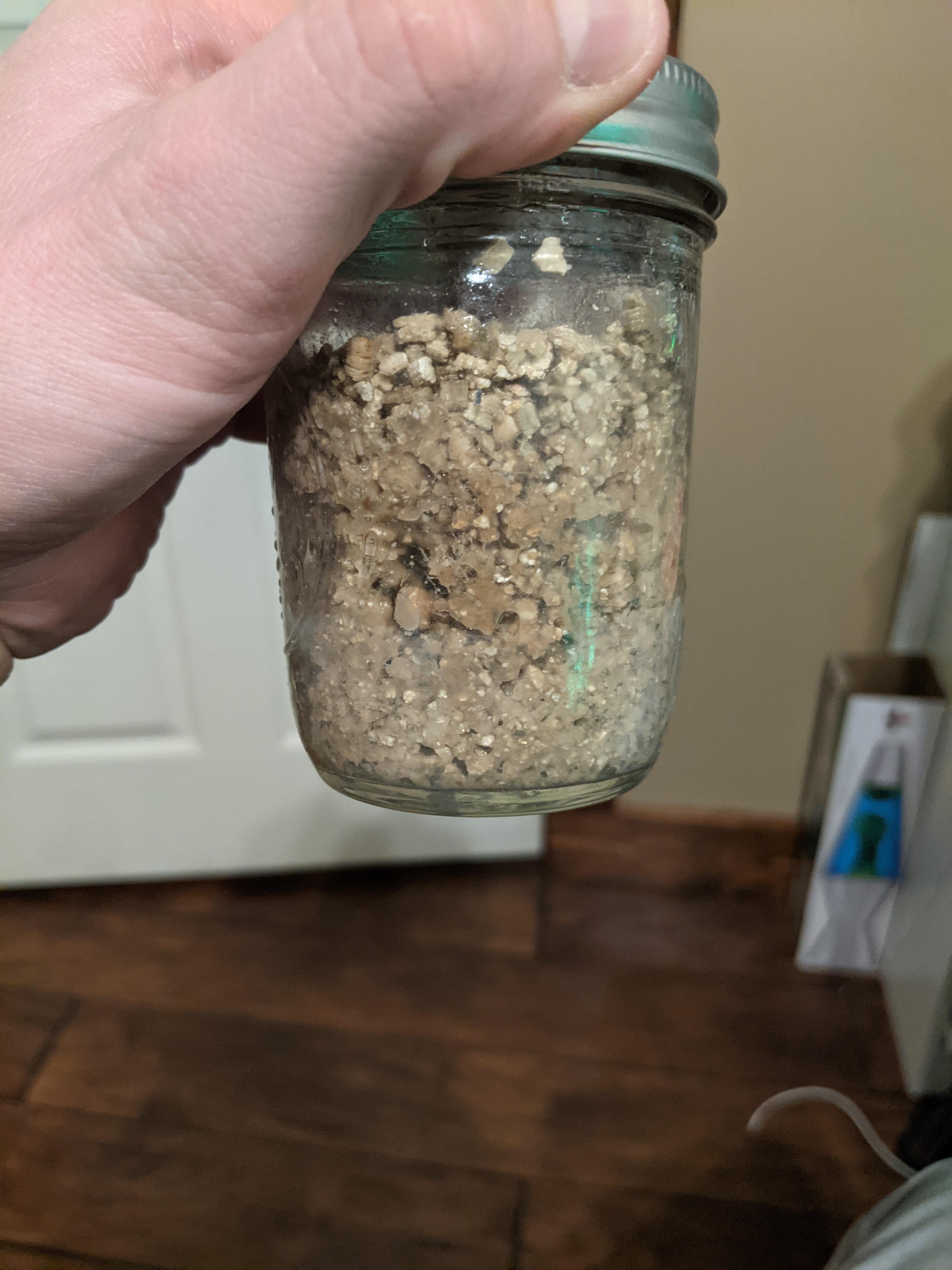 Does this look right? Pretty much all my brf jars look like this after