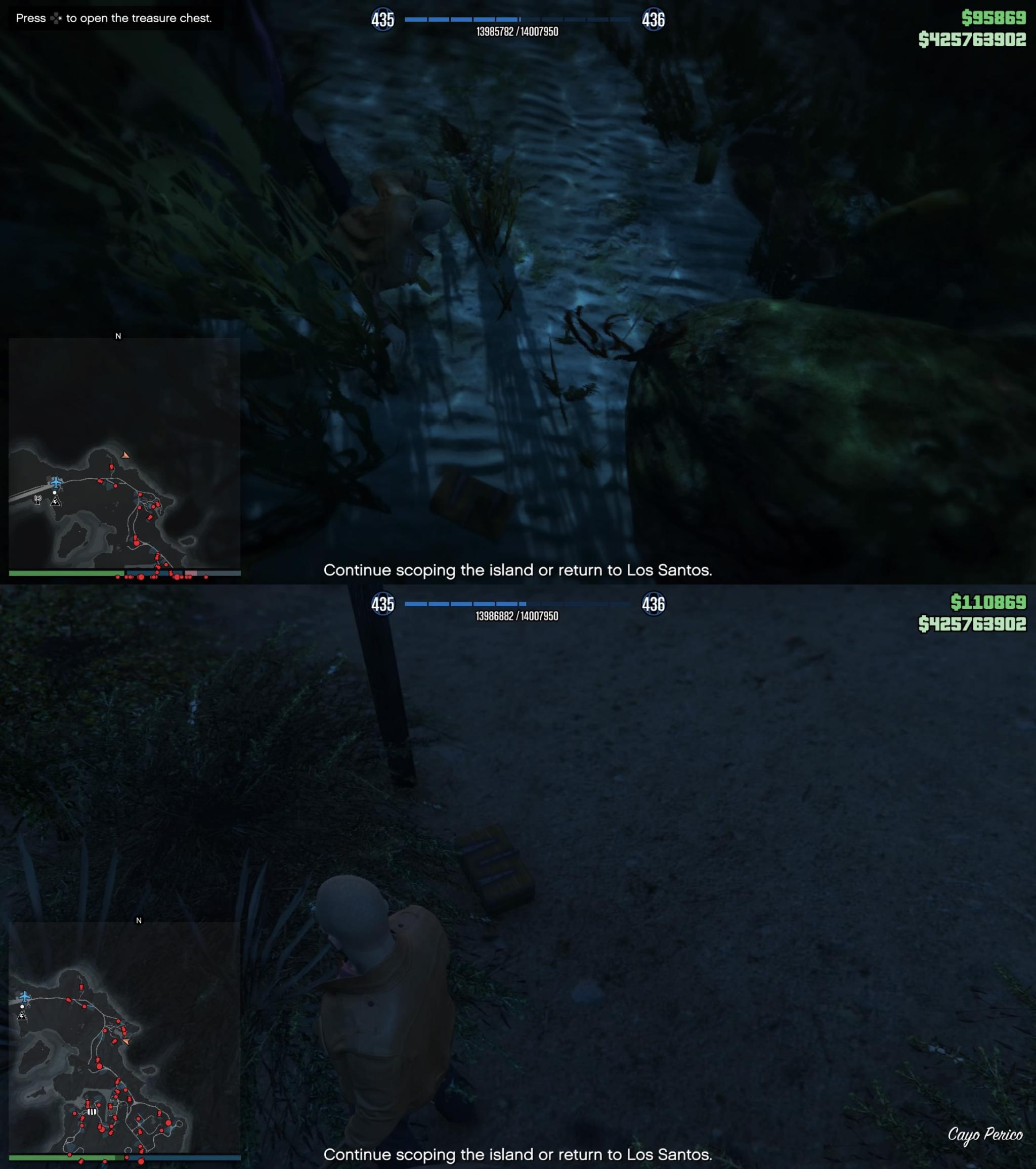 1/3/21 Daily Cayo Perico Treasure Chests Locations. AMERICAAAA!!! r