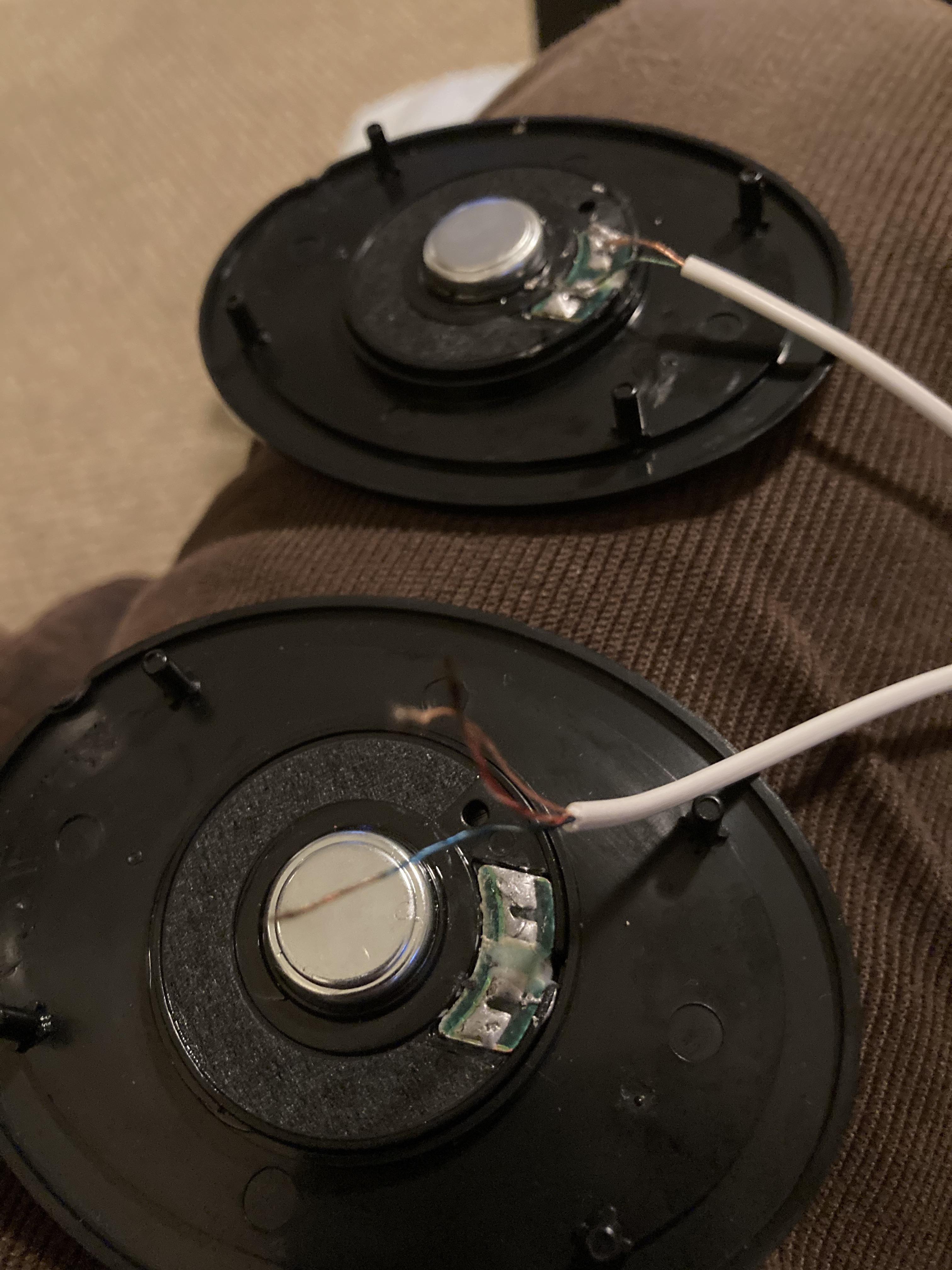 Rewiring headphones. Continue to only be able to get one side working