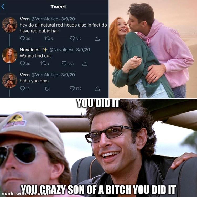 He did it! memes