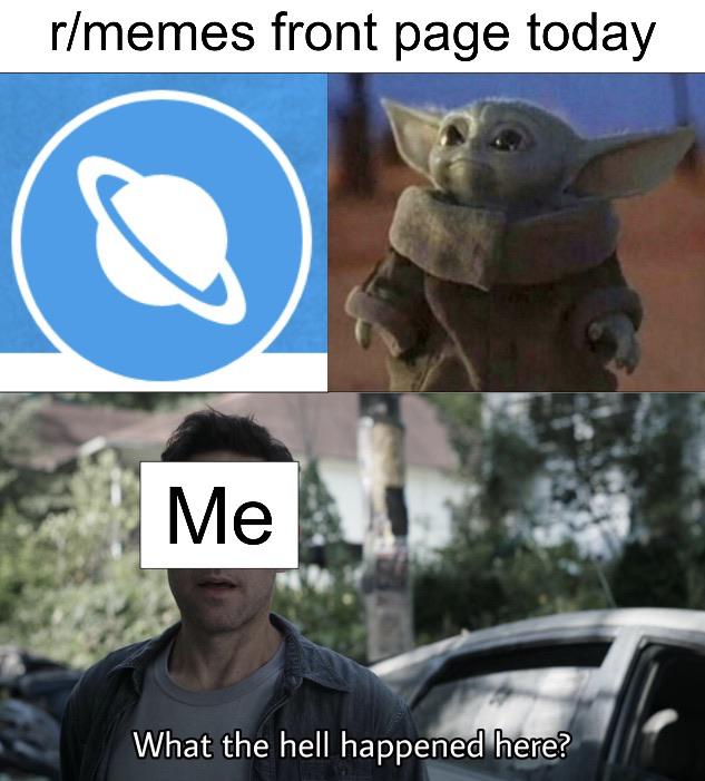 Baby Yoda meme is already dead r/memes