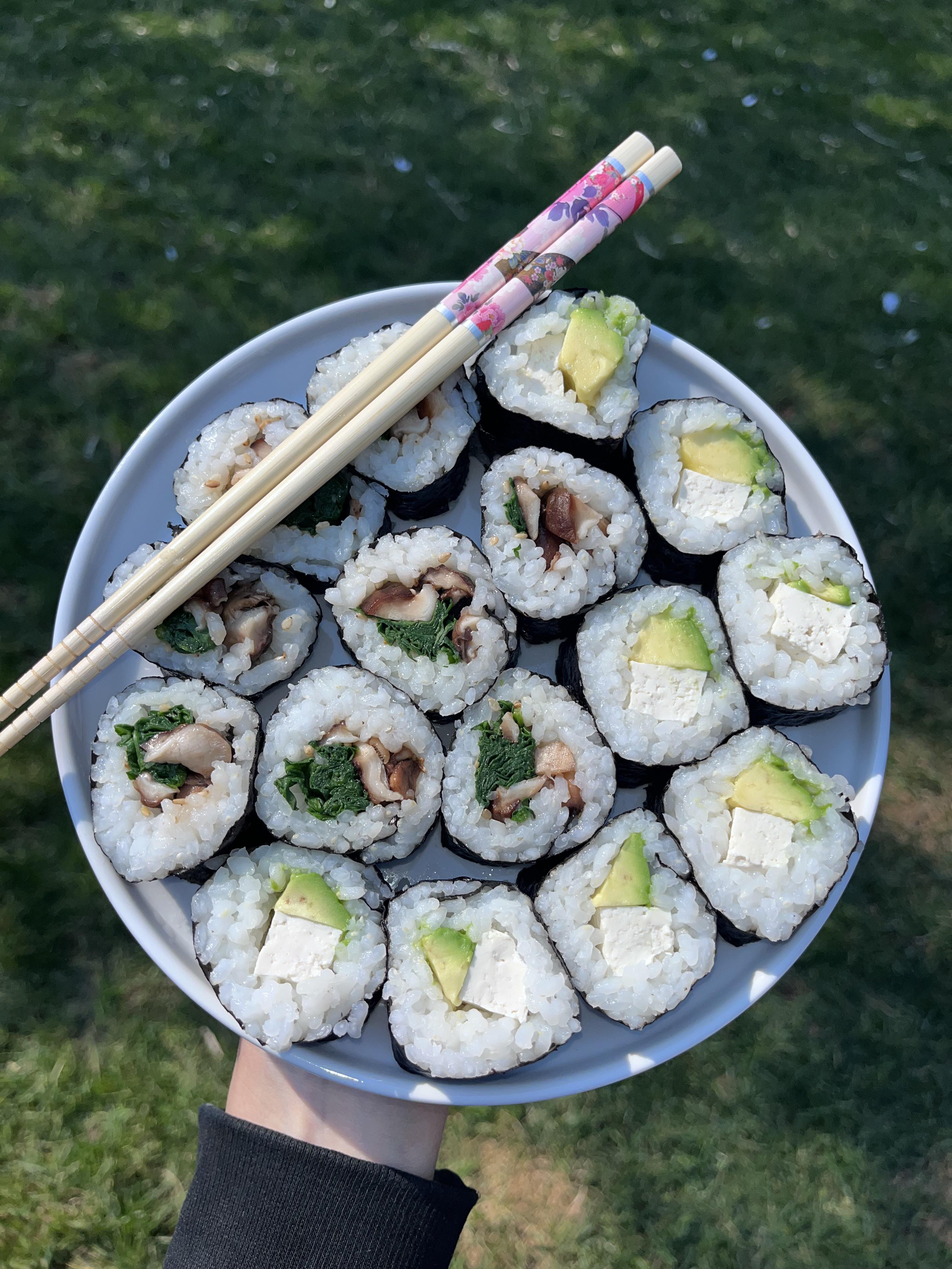 Vegan sushi r/sushi