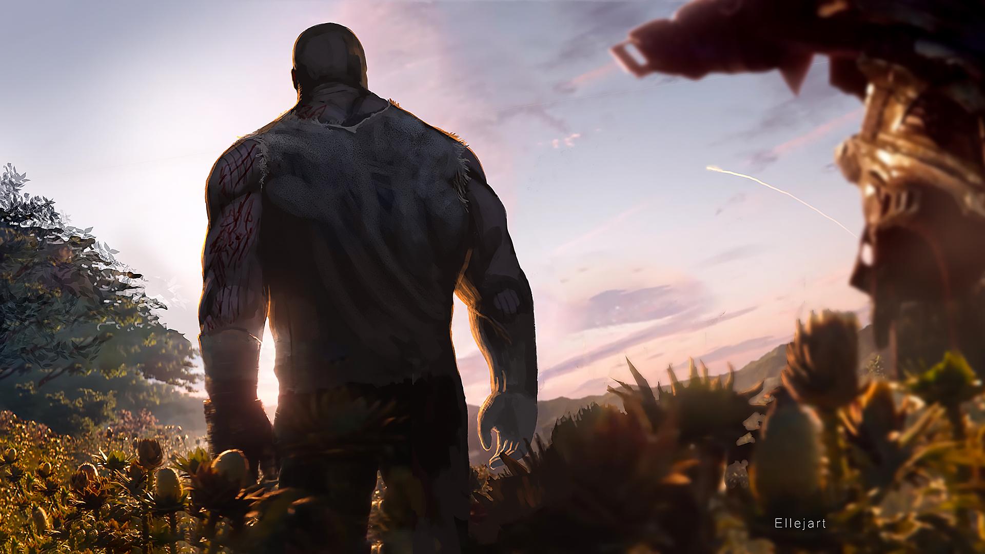 Thanos on the farm Fan made r/Marvel