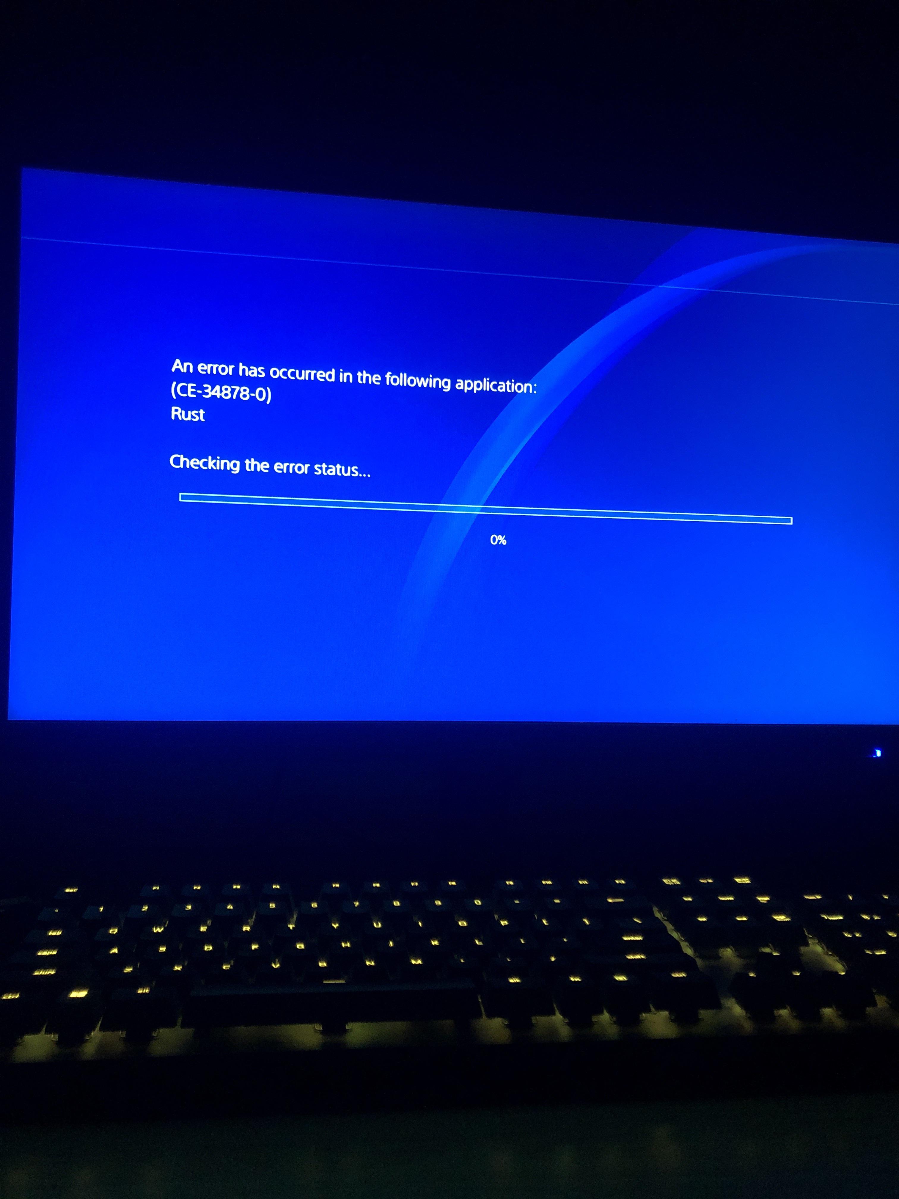 Anybody else getting error code every time they log in ( stop asking