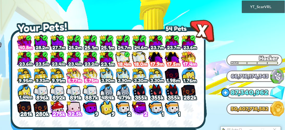 Orca Value Pet Sim X Value List PetSimXList.com