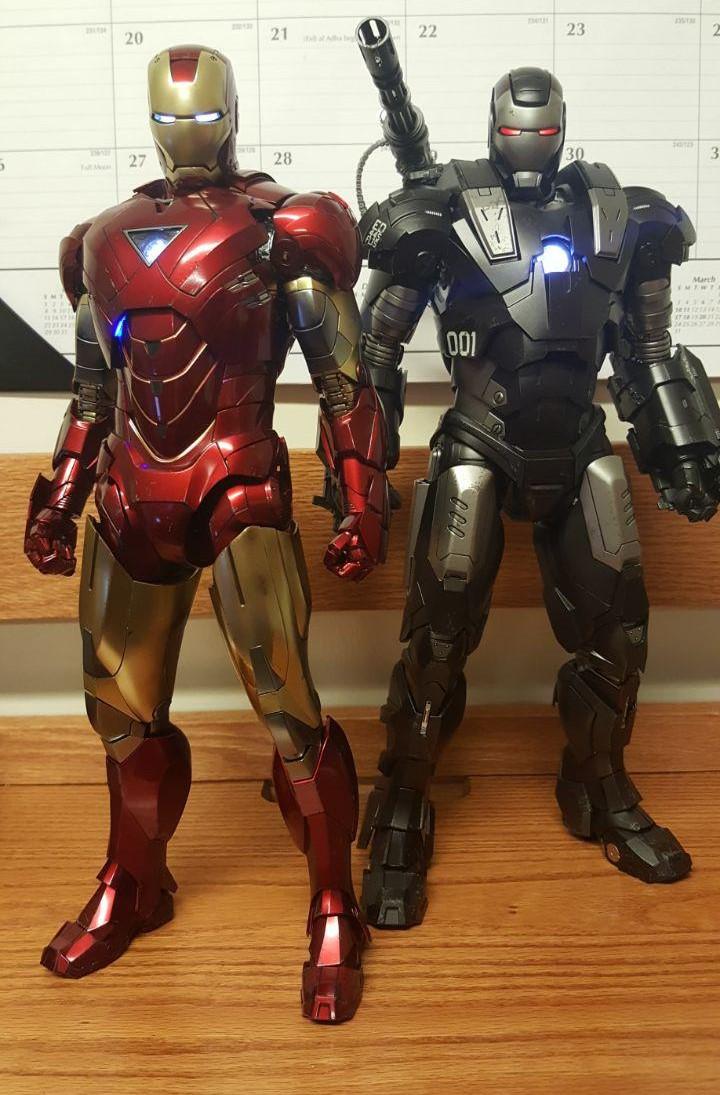 My first two Hot Toys figures... I've never been happier as a collector