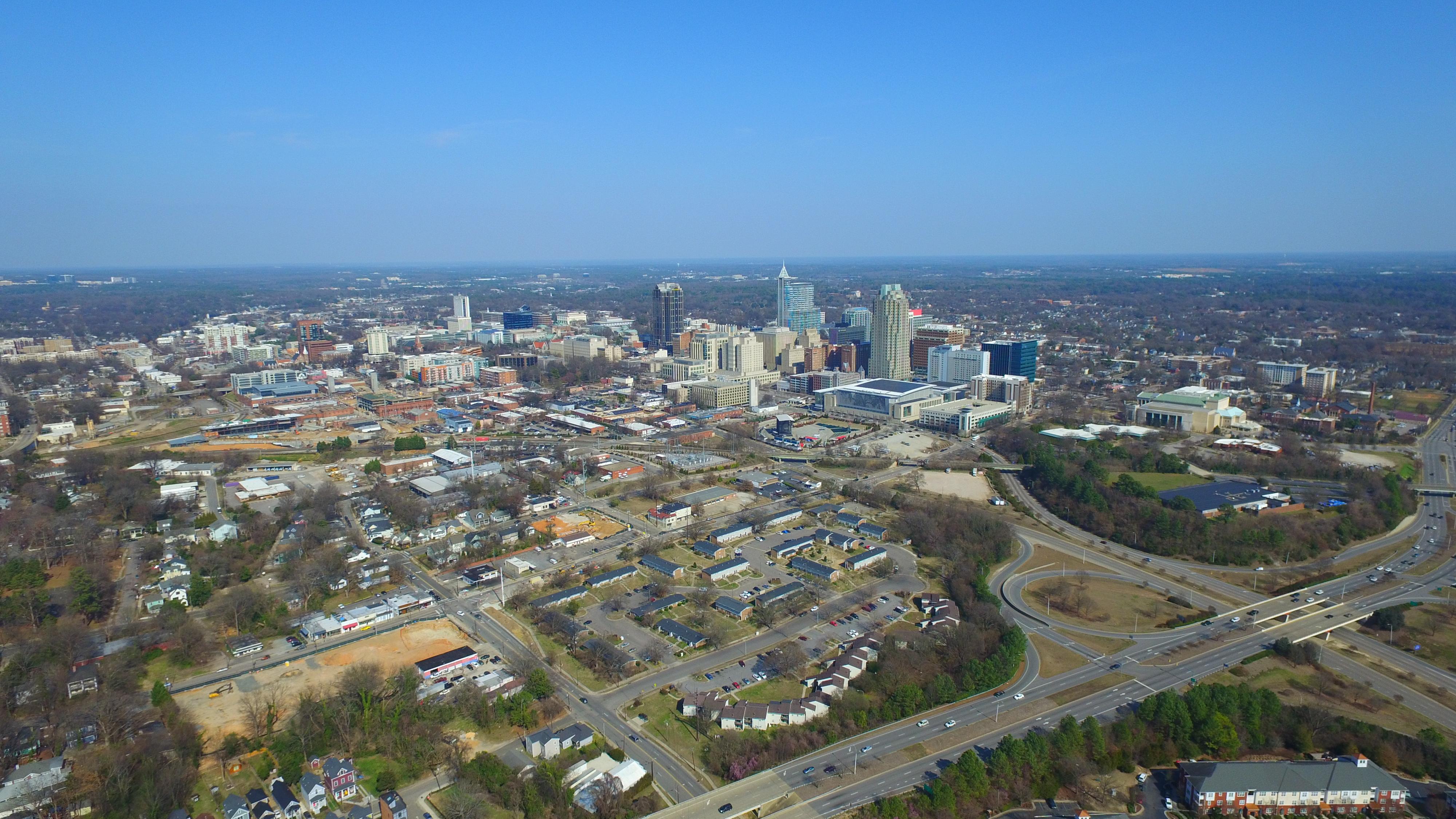 Aerial view of Raleigh, NC r/djiphantom