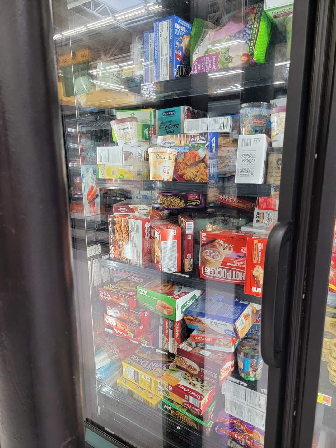 Someone had a "screw this job" moment at Walmart today r/pics