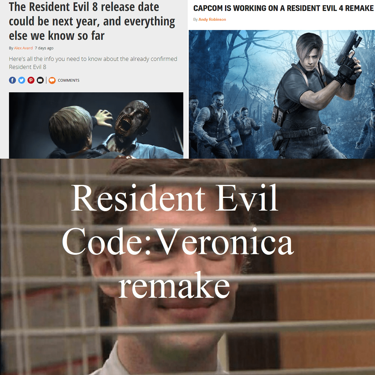 Resident Evil 8 Chris Redfield Meme 10 Hilarious Chris Redfield Memes
