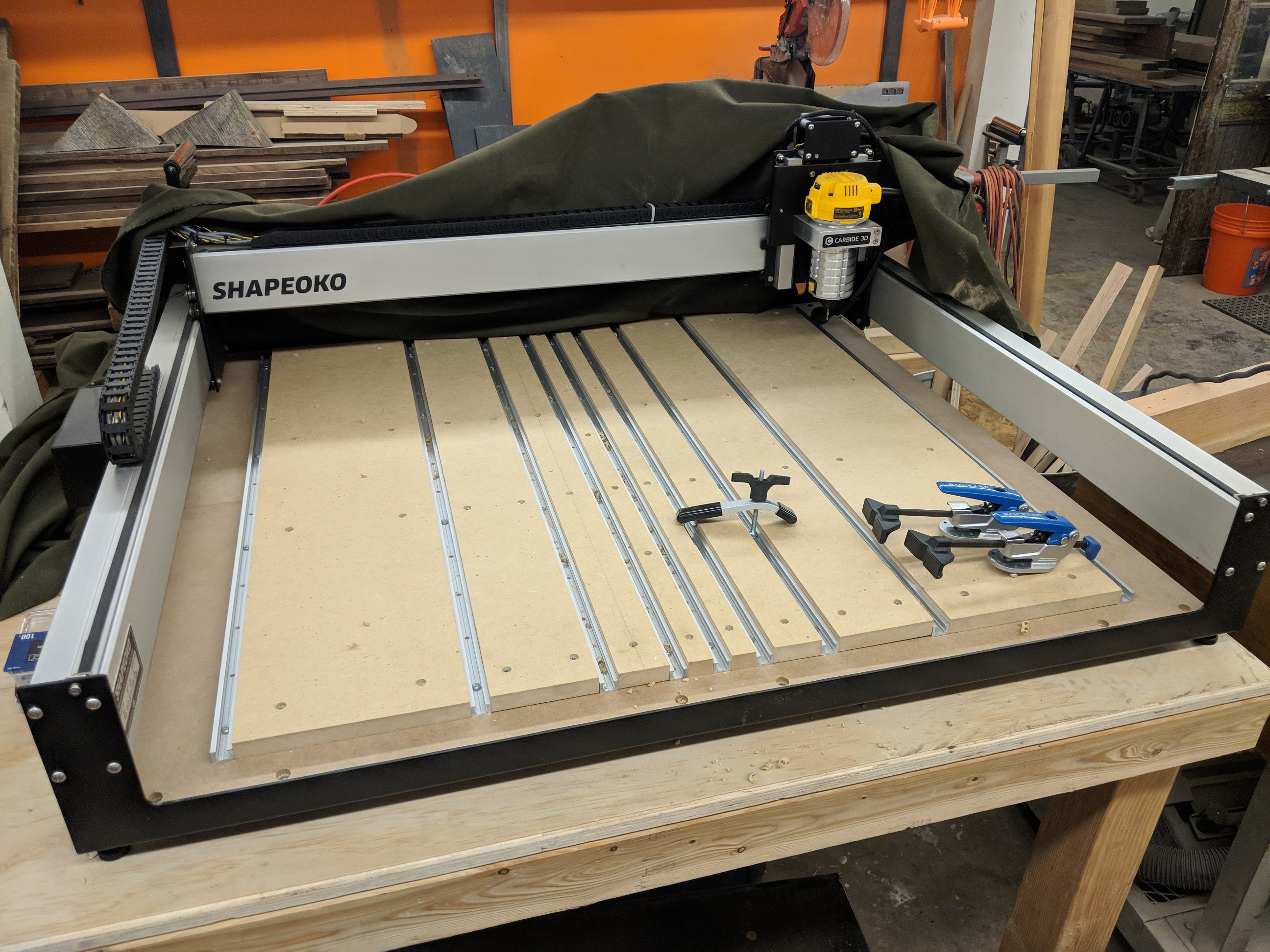 Finally installed my Ttracks r/CNC