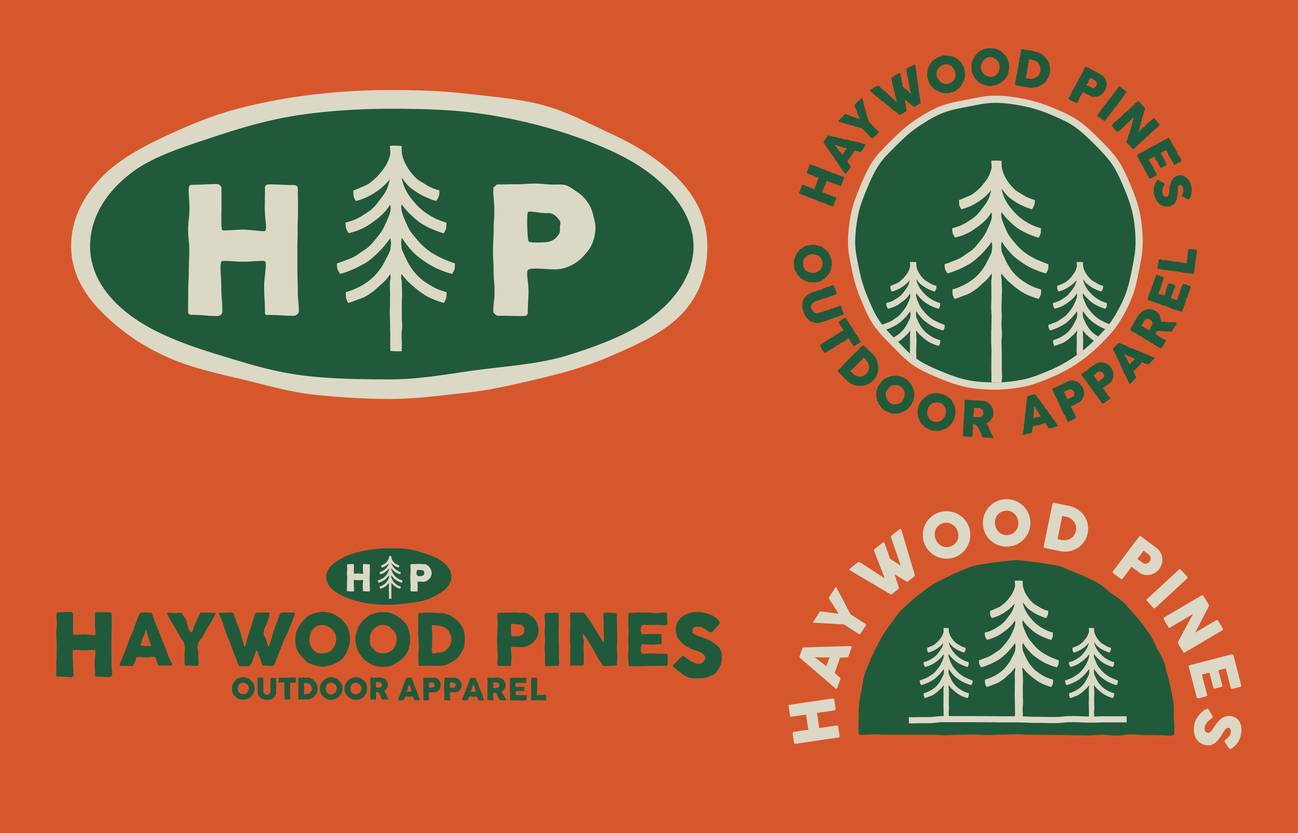 Logos I made for an outdoor clothing company r/logodesign