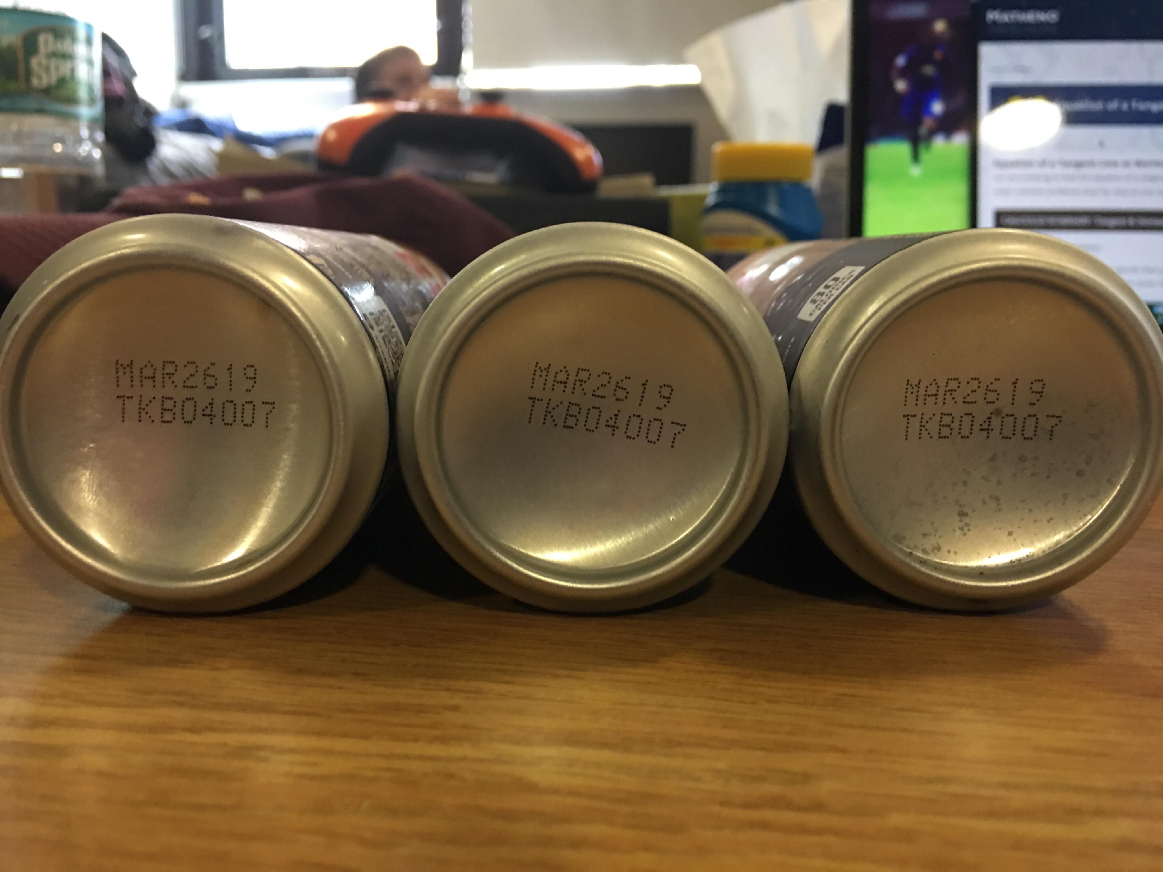 Some Dunkin Donuts “Shot in the Dark” coffees handed out on campus were past expiration before