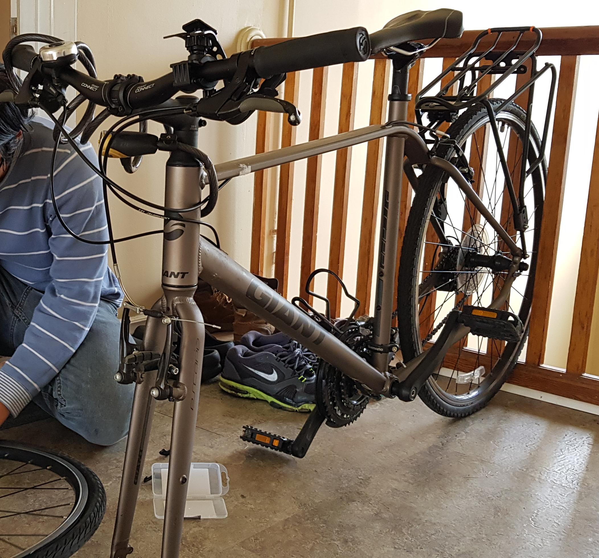 My bike just be stolen yesterday. I already report to the police. But