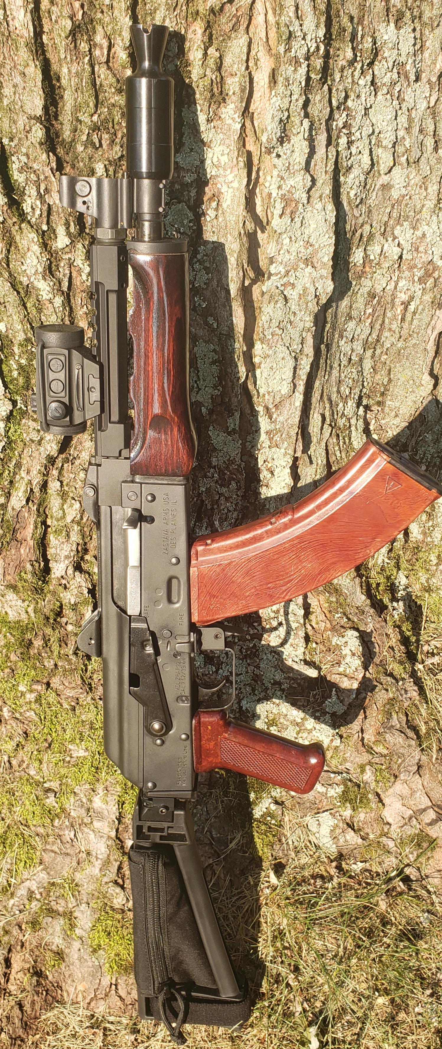 Got my m92 all done up. Kns piston also r/ak47